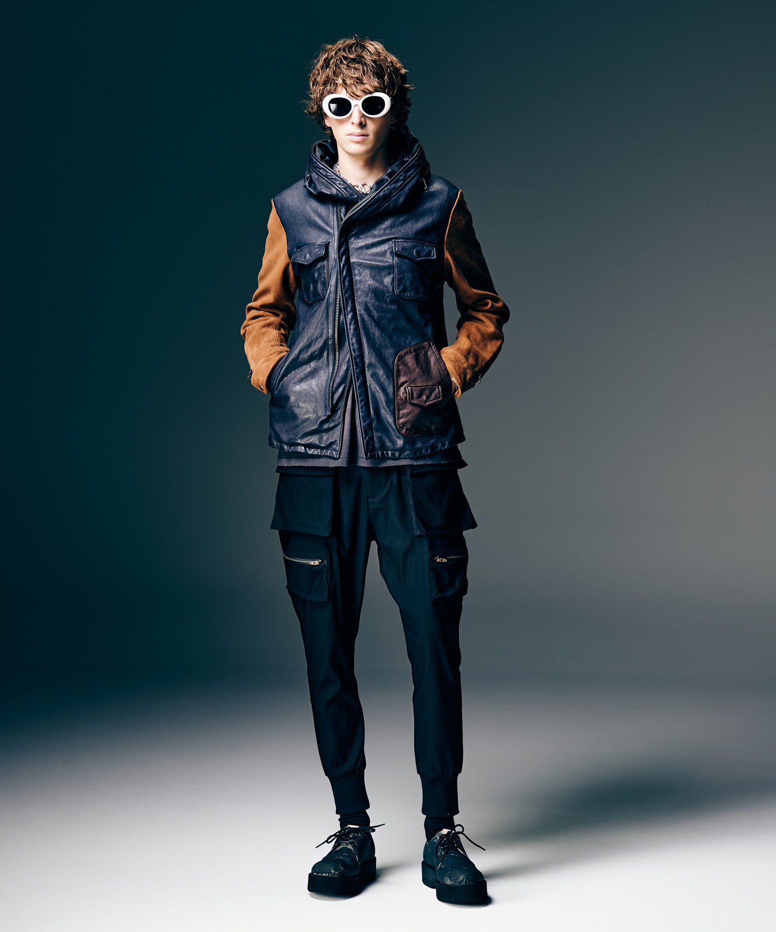 H:186 / C:89 / W:71 / H:92 着用サイズ:M