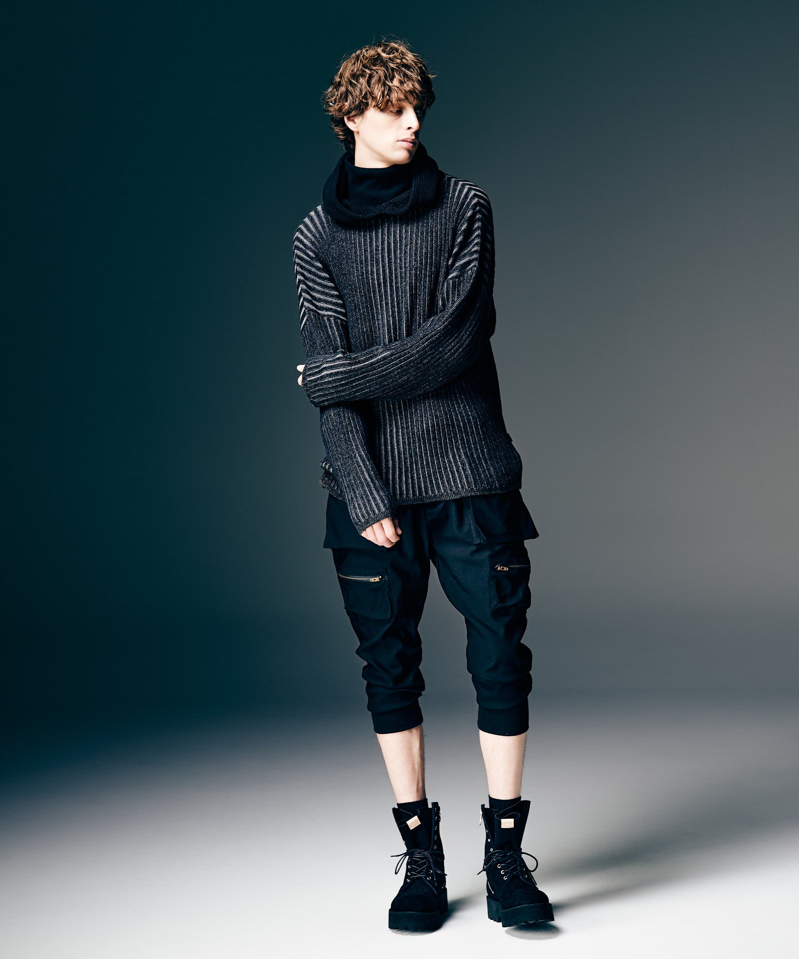 GB0126/P05 : Rib Cargo Pants / リブカーゴパンツ | glamb Online