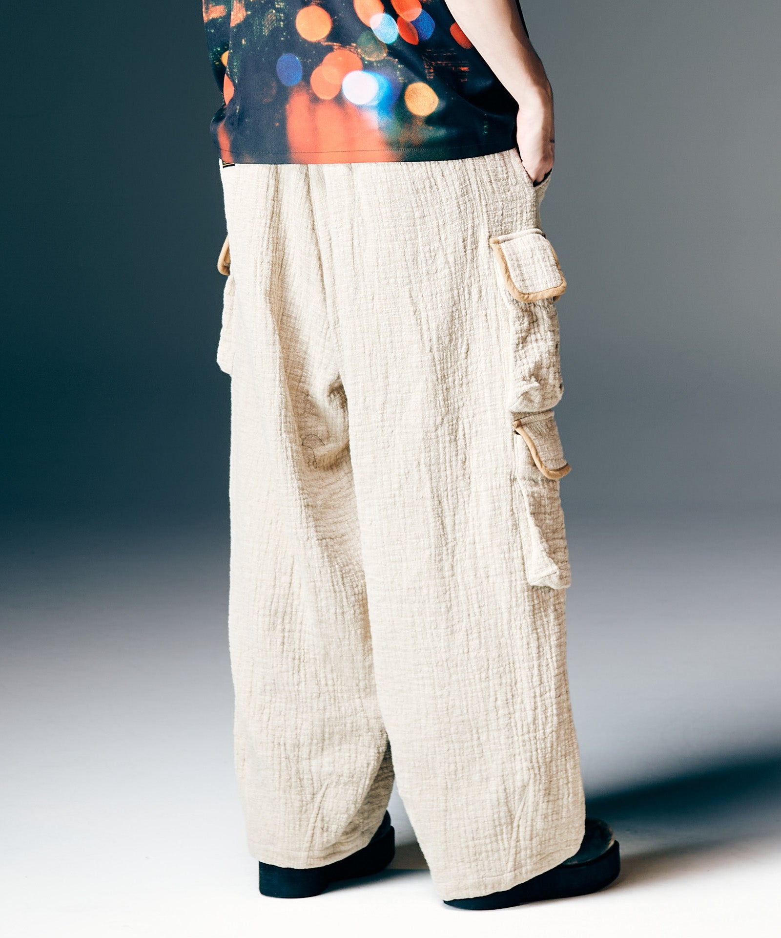 GB0126/P07 : Linen Cargo Pants / リネンカーゴパンツ – glamb Online