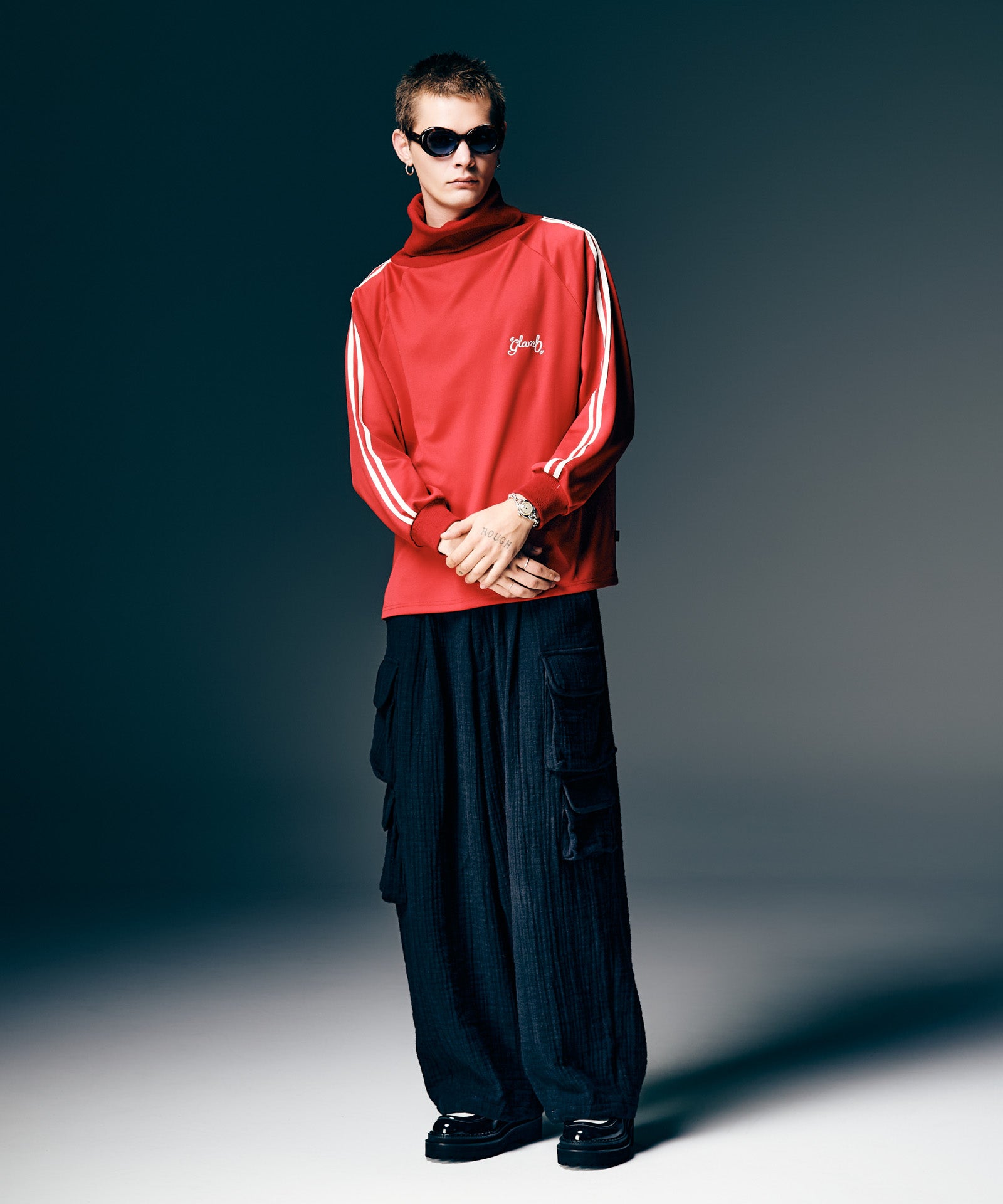 H:187 / C:92 / W:74 / H:91 着用サイズ:L