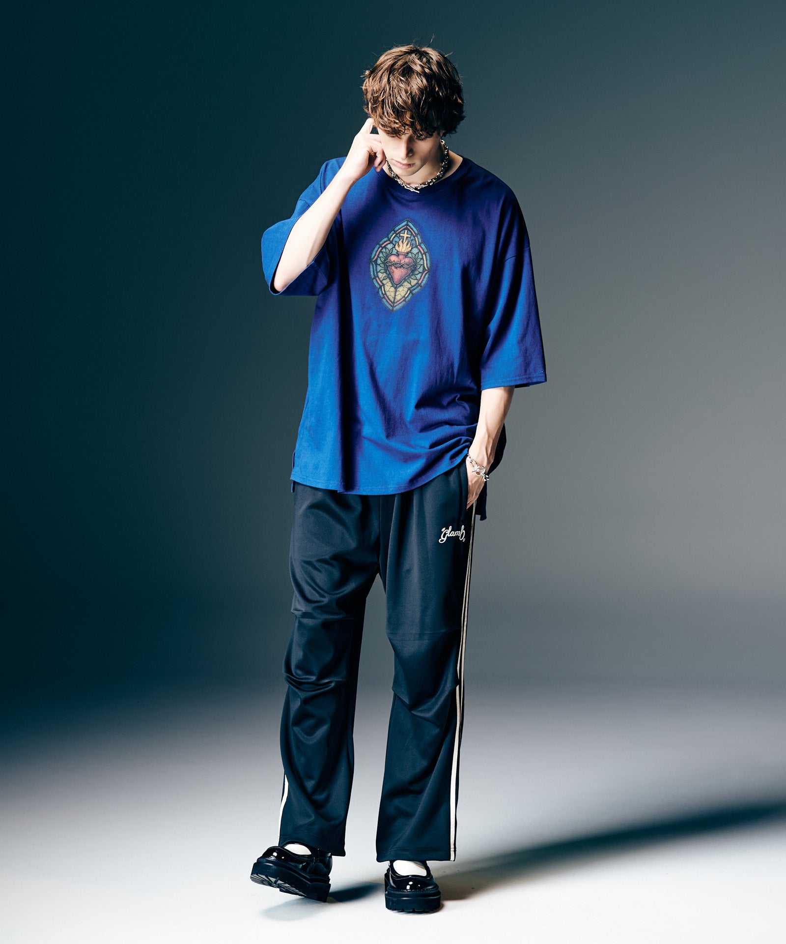 ★トッド・ハンドリー★ニューヨーク・メッツ 実使用プラクティスジャージ GB0126/P10 : Tuck Baggy Jersey Pants / タックバギージャージパンツ