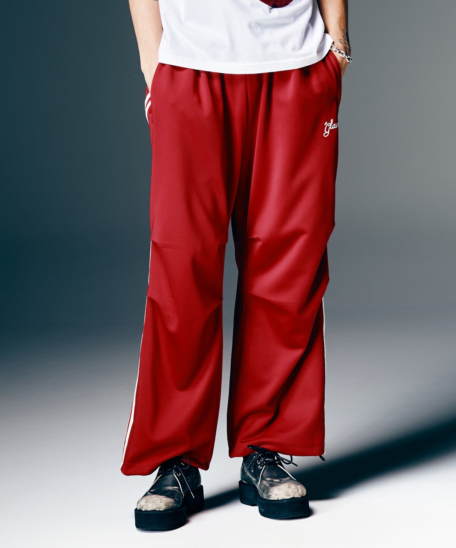 Tuck Baggy Jersey Pants / タックバギージャージパンツ
