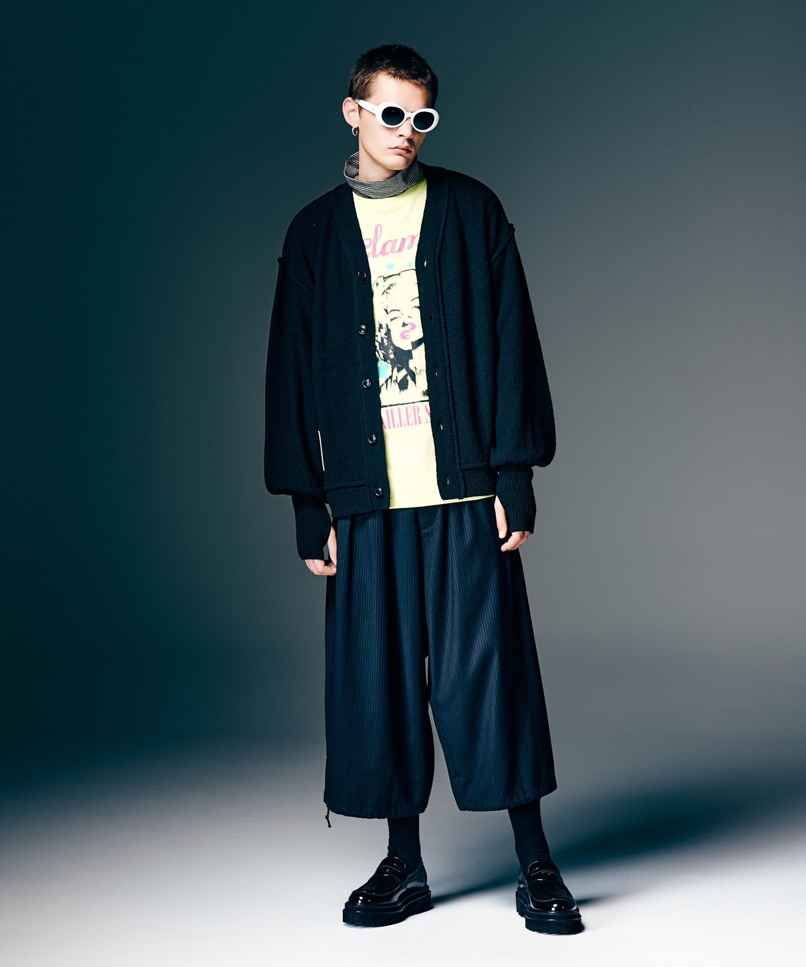 GB0126/P13 : Easy Wide Cropped Pants / イージーワイドクロップド GB0126/P13 : Easy Wide Cropped Pants / イージーワイドクロップド