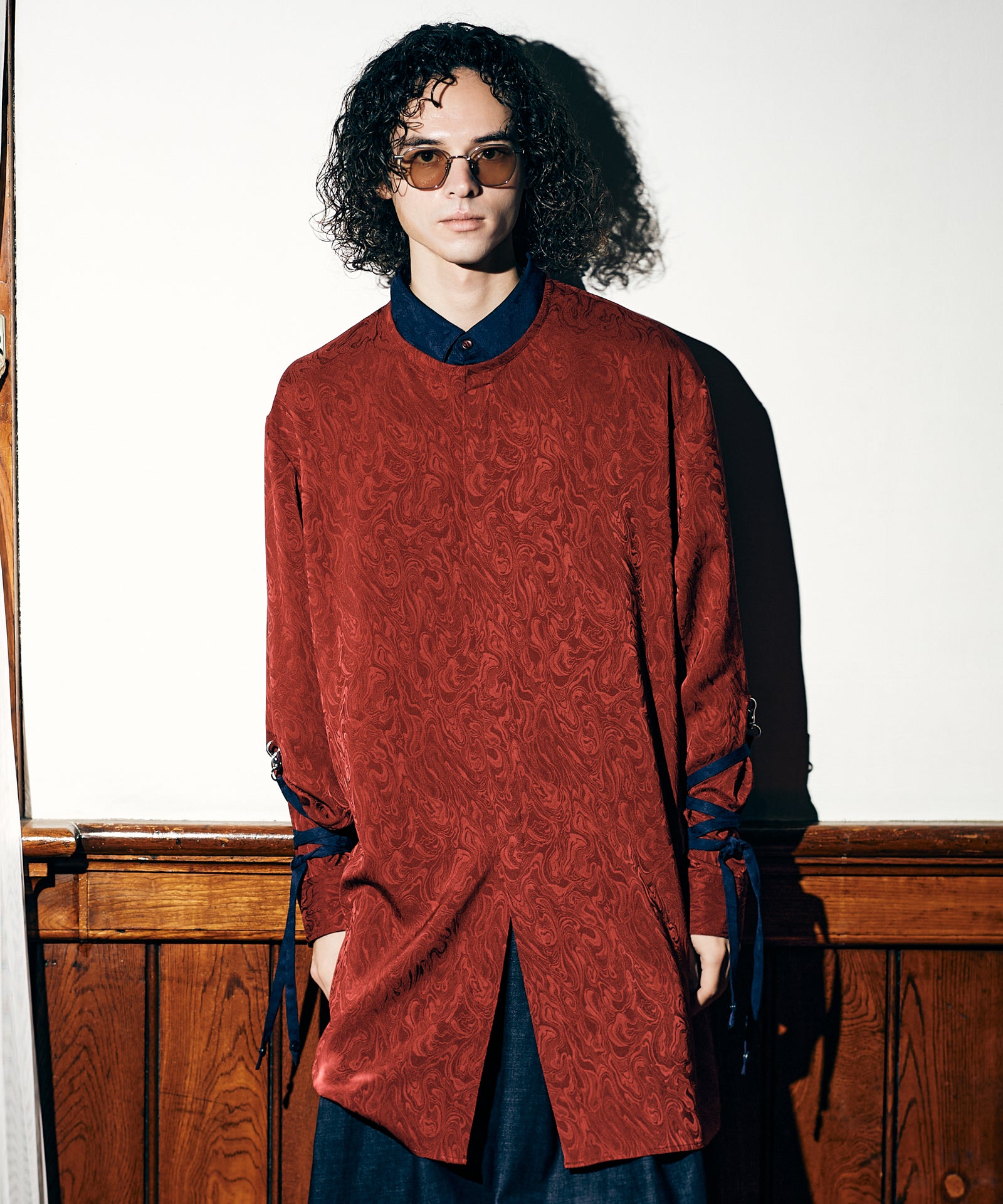 GB0126/SH02 : Blow Long Shirt / ブロウロングシャツ | glamb Online