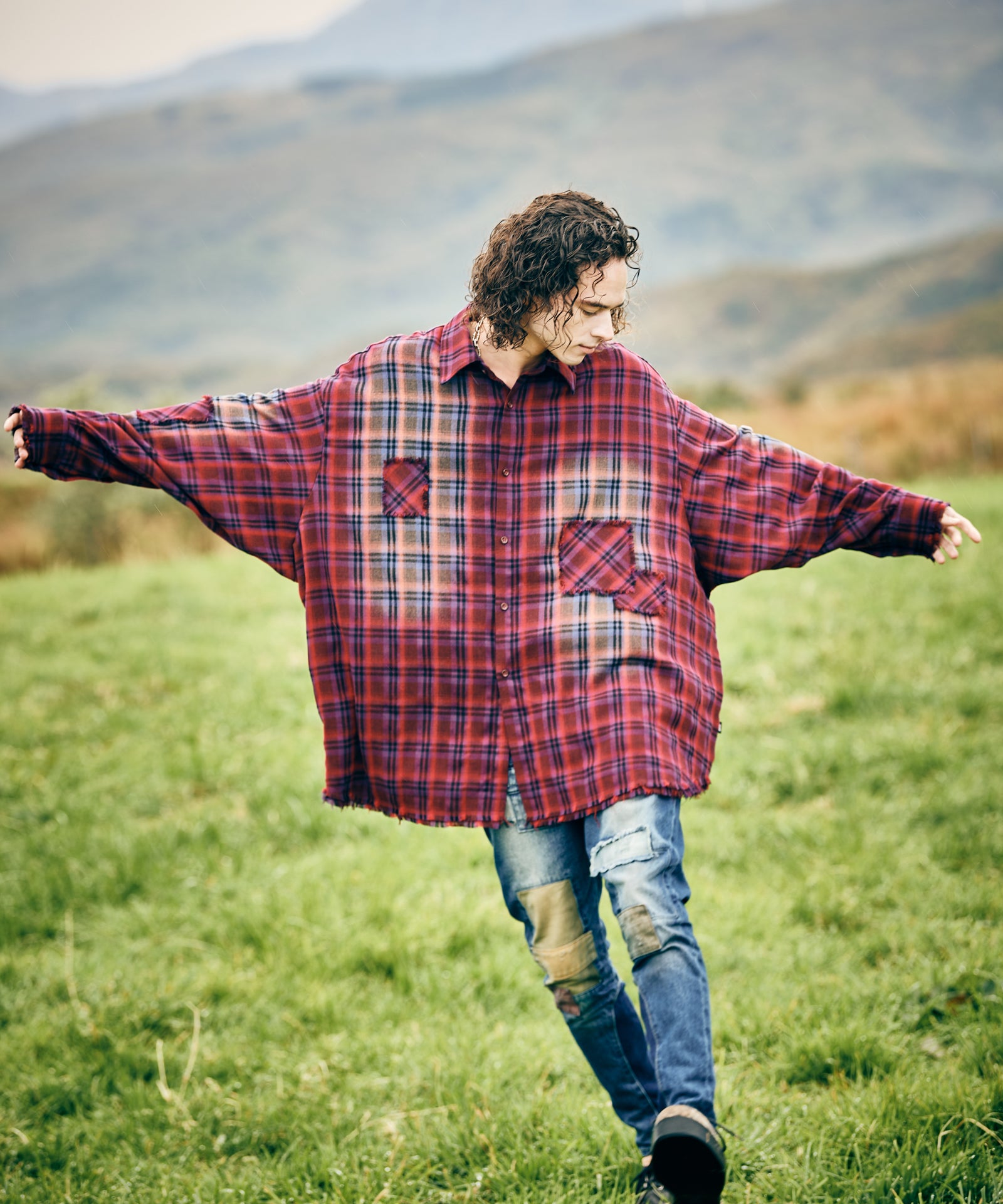 GB0126/SH03 : 4XL Flannel Shirt / 4XLフランネルシャツ – glamb