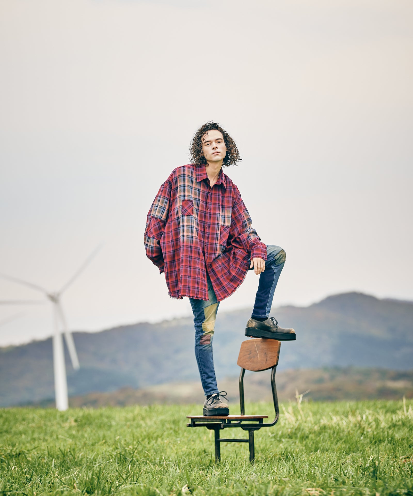 GB0126/SH03 : 4XL Flannel Shirt / 4XLフランネルシャツ | glamb