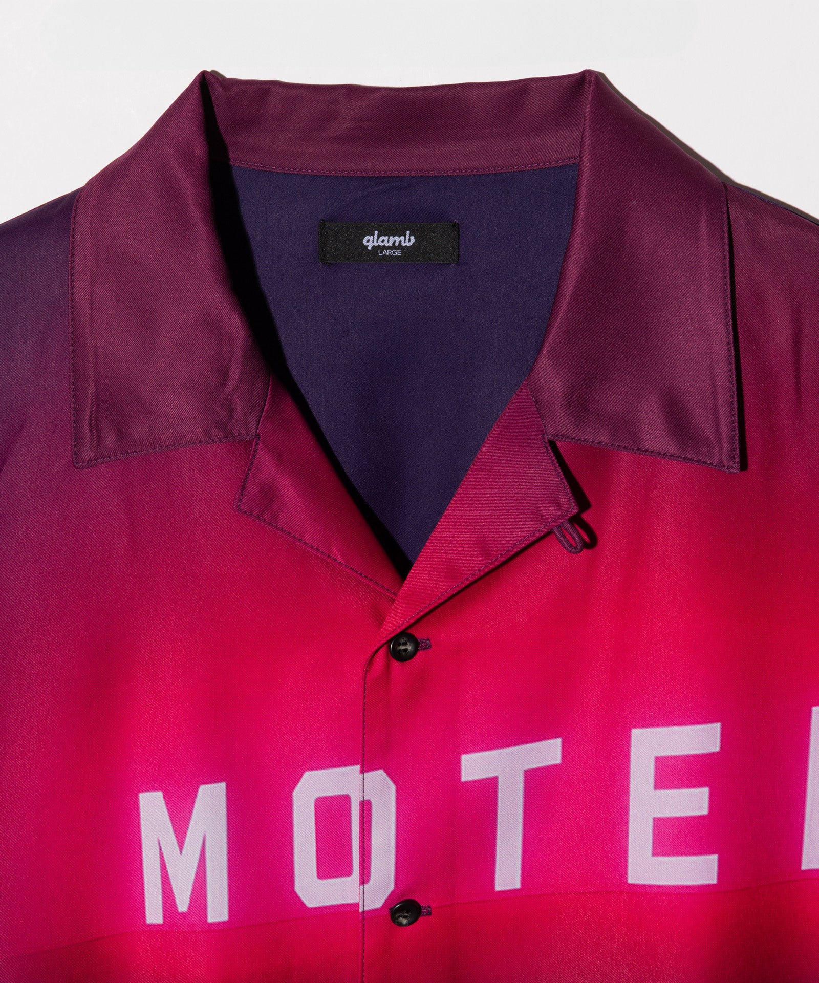 GB0126/SH04 : Midnight Open Collar Shirt / Midnight Open Collar