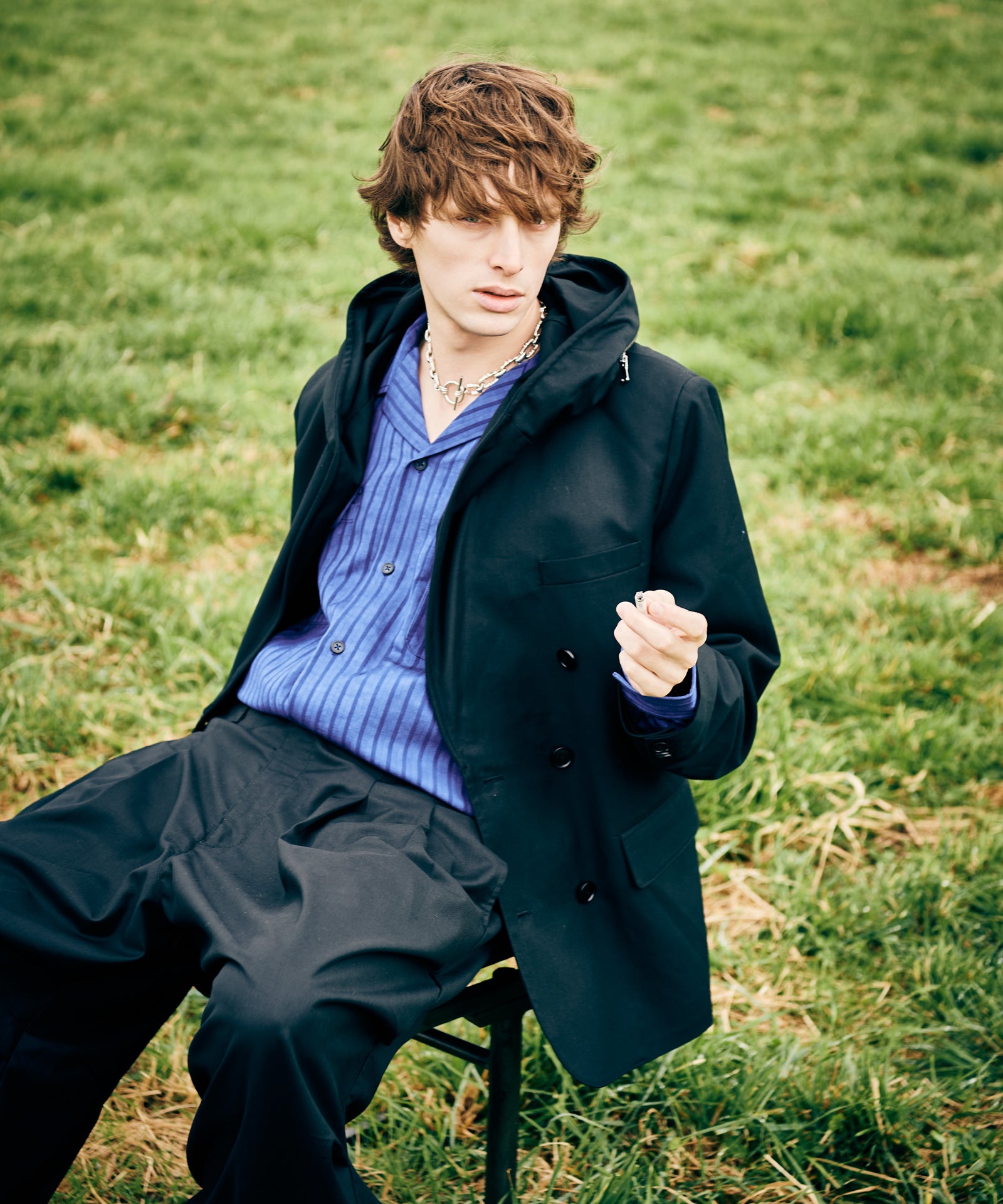 H:186 / C:89 / W:71 / H:92 着用サイズ:M