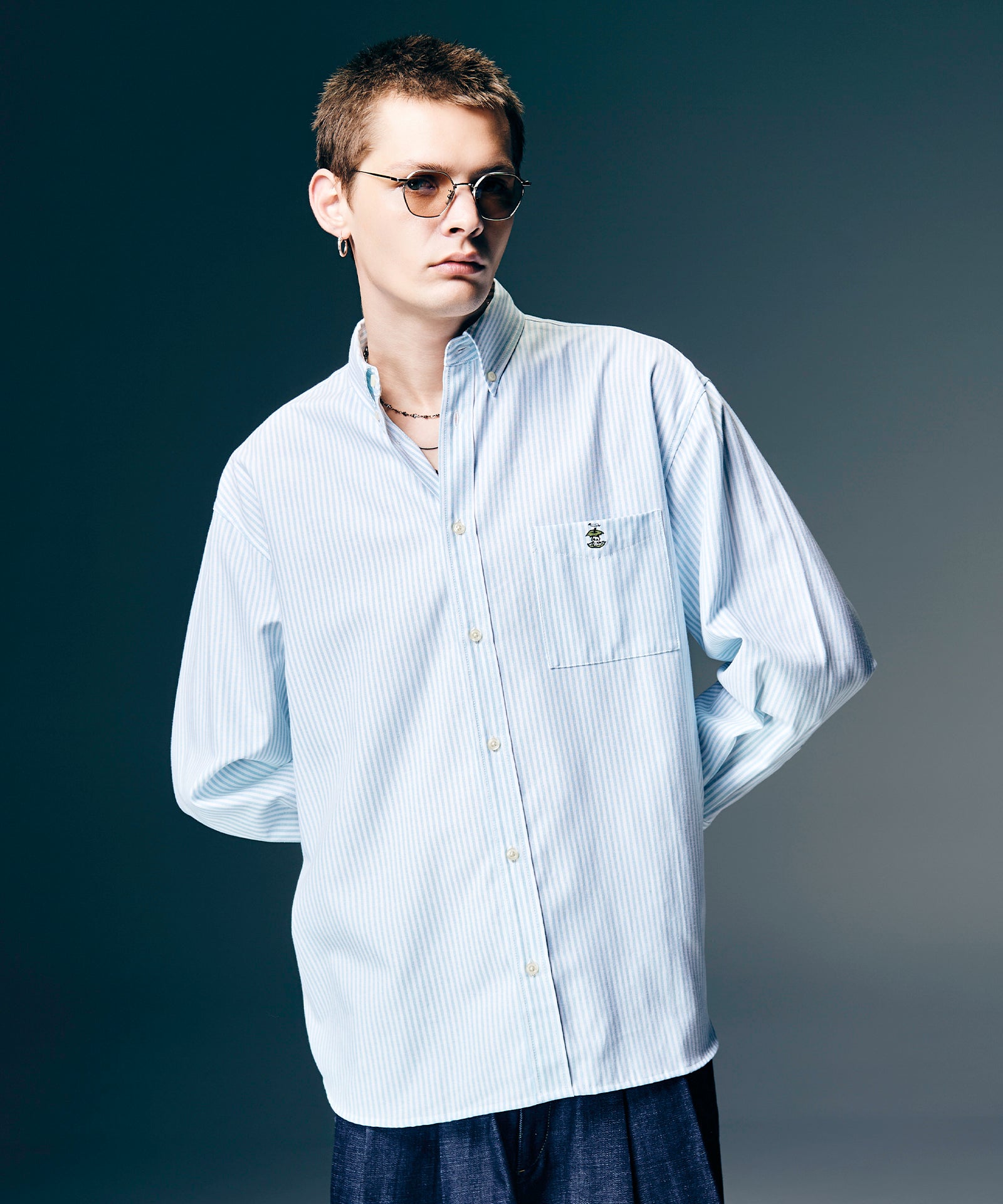 GB0126/SH09 : Forbidden Apple Oxford Shirt / フォビドゥンアップル