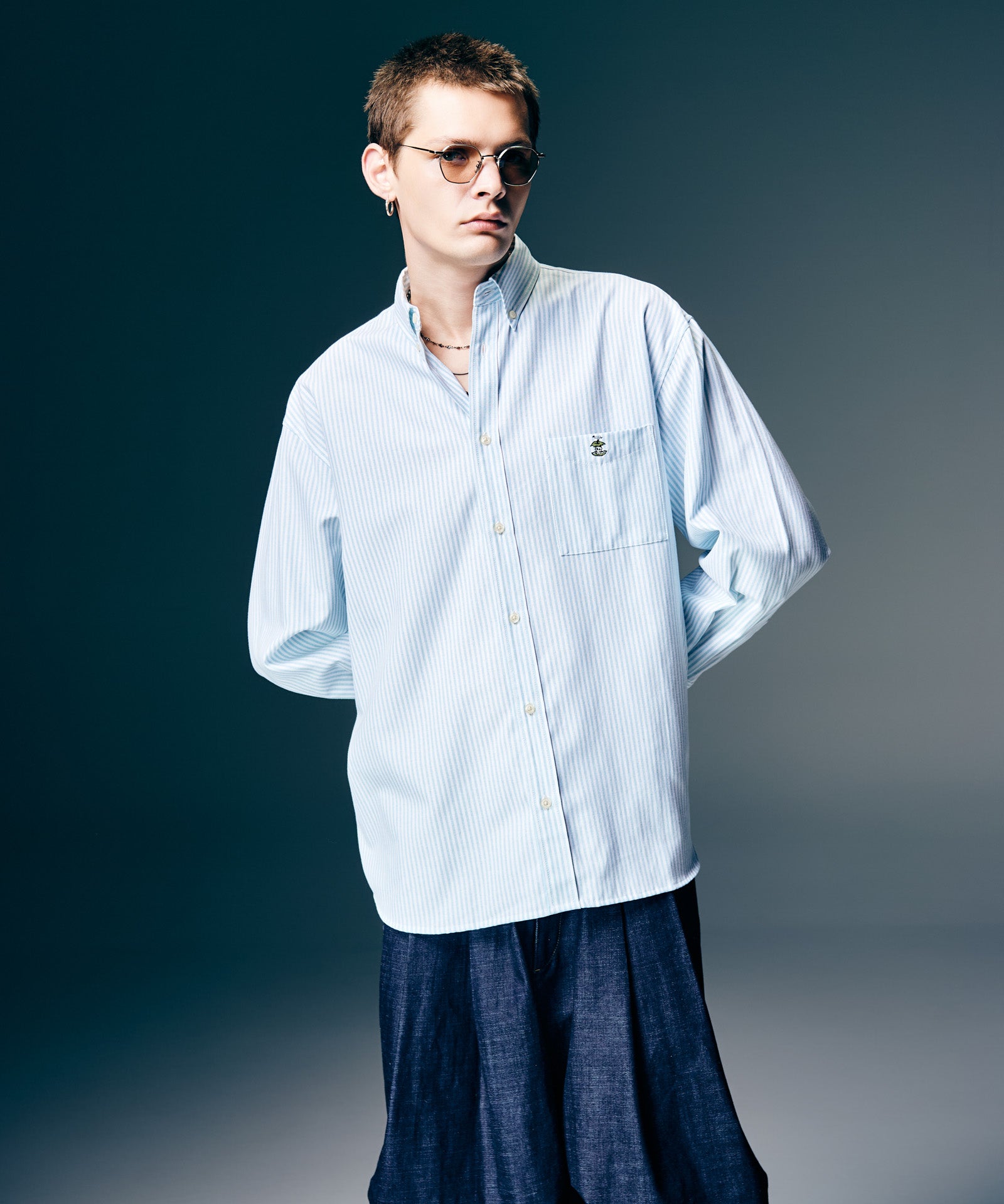 GB0126/SH09 : Forbidden Apple Oxford Shirt / フォビドゥンアップル
