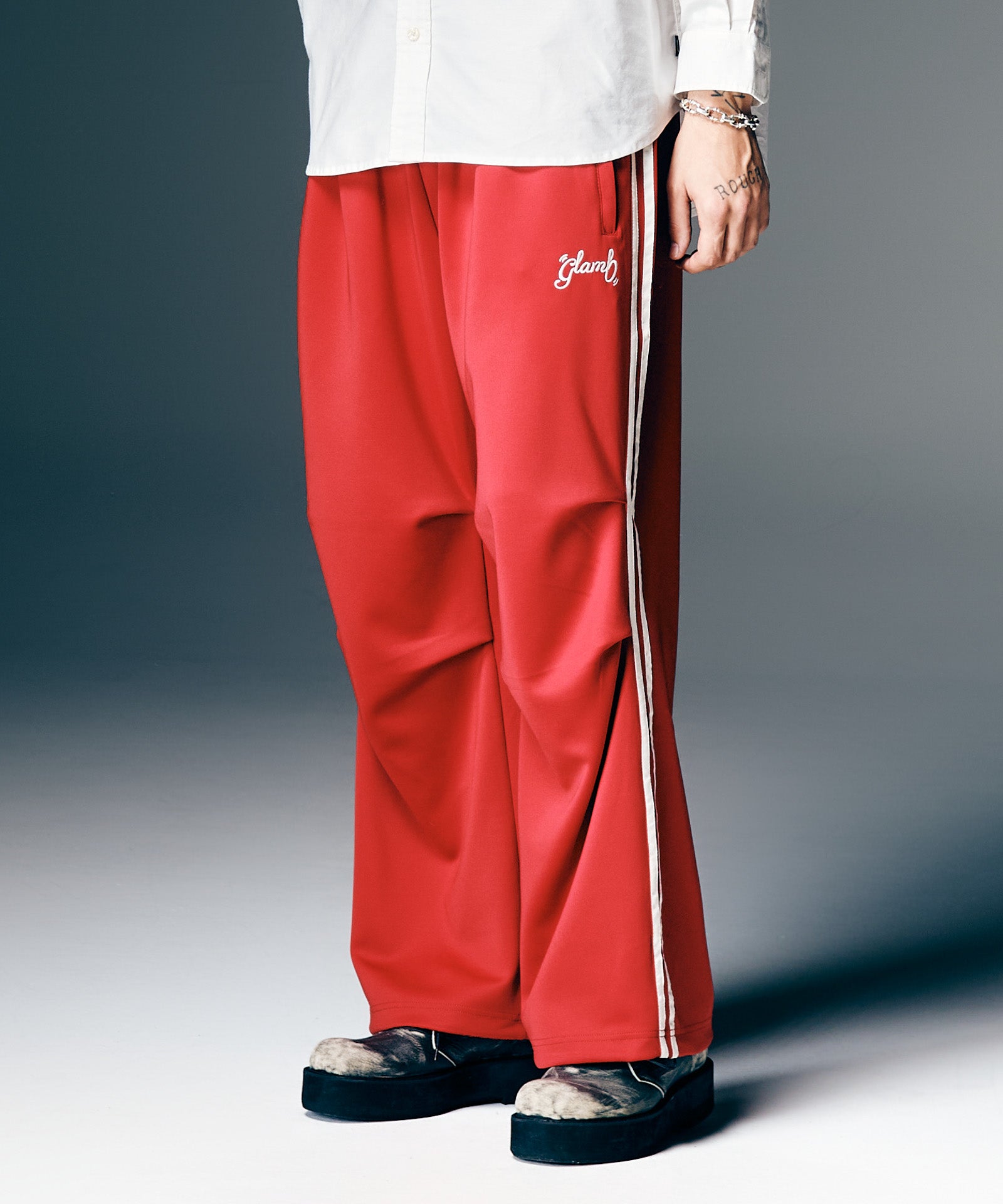 GB0126/ST01 : Turtleneck Jersey Set Up / タートルネックジャージ