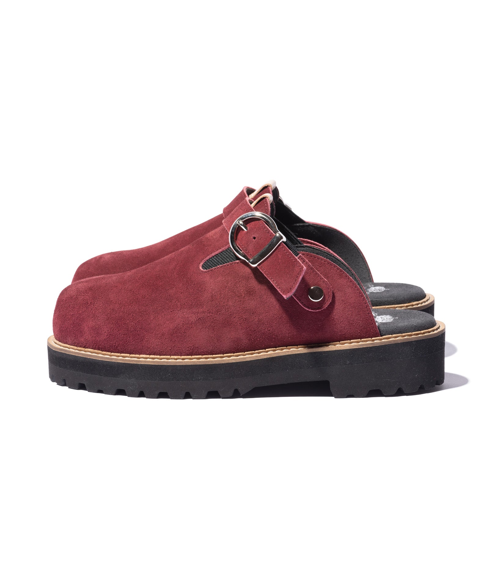 GB0226/AC03 : Cow Suede Clog Sandals / カウスエードクロッグ
