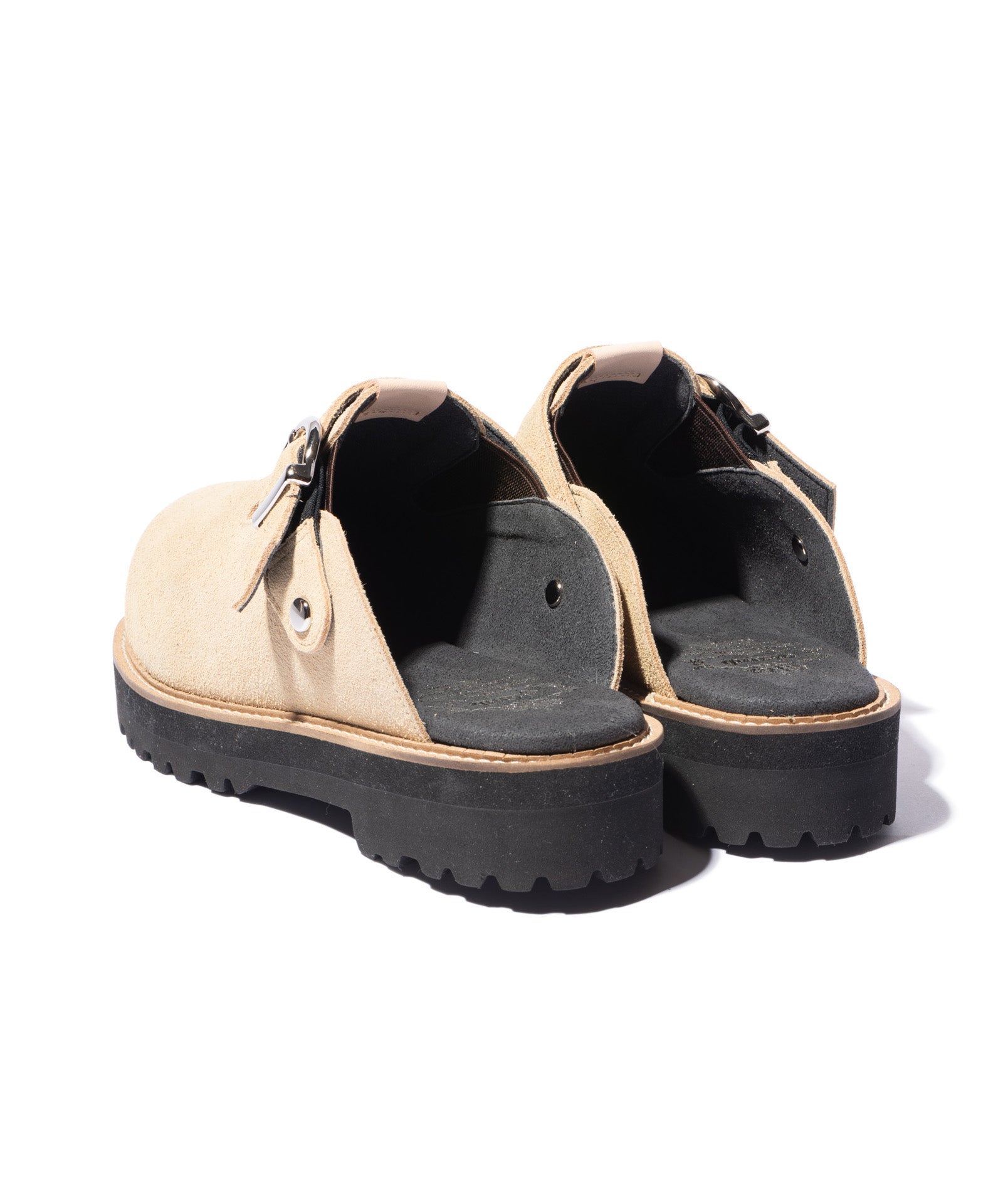 GB0226/AC03 : Cow Suede Clog Sandals / カウスエードクロッグ