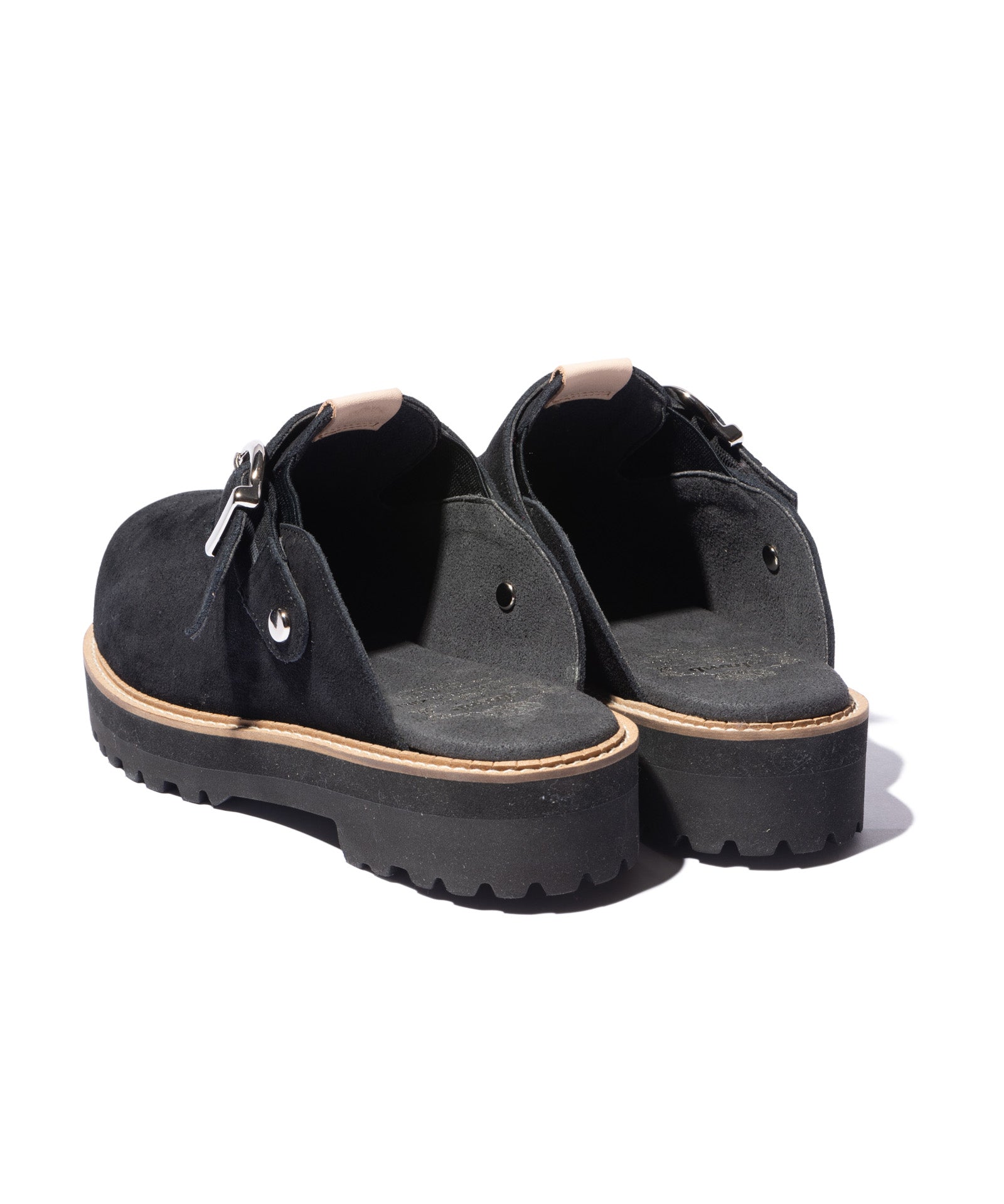 GB0226/AC03 : Cow Suede Clog Sandals / カウスエードクロッグ