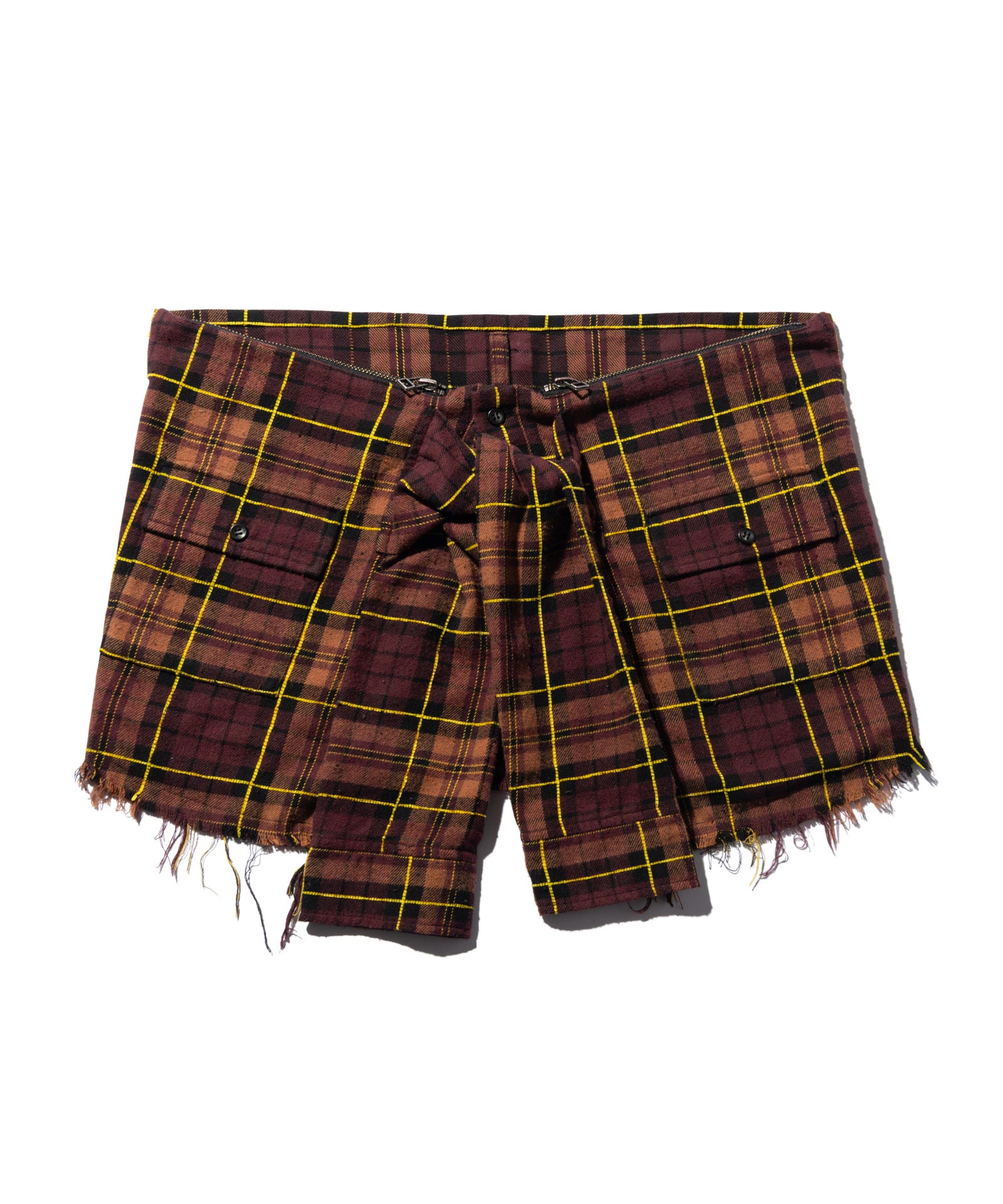 GB0226/AC06 : Check Shirt Bag / チェックシャツバッグ | glamb