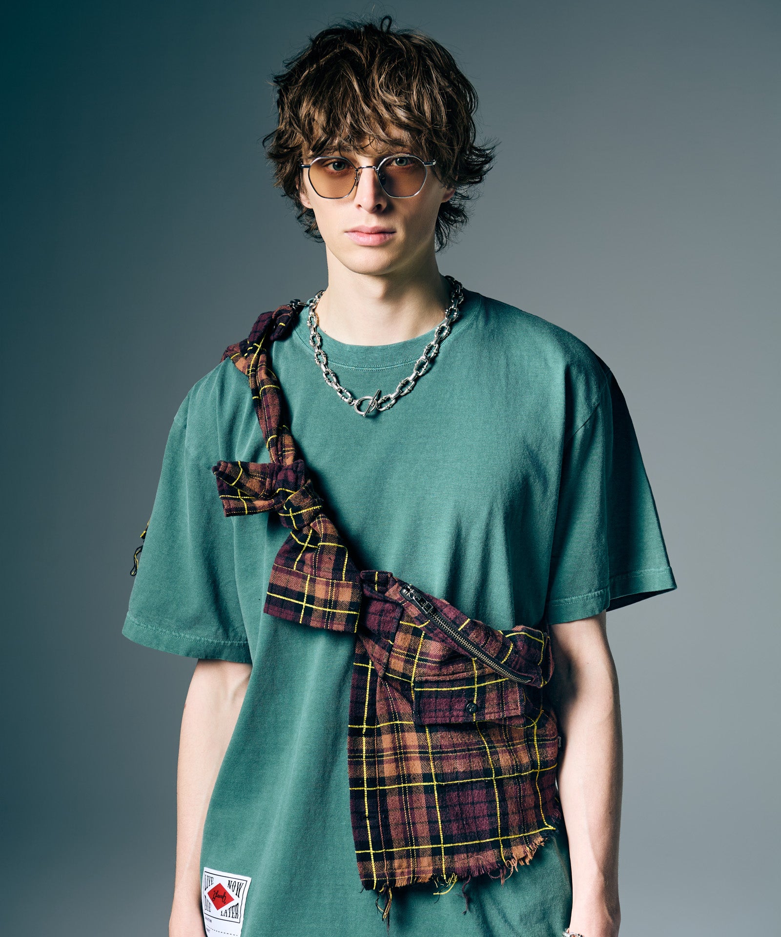 Check Shirt Bag / チェックシャツバッグ