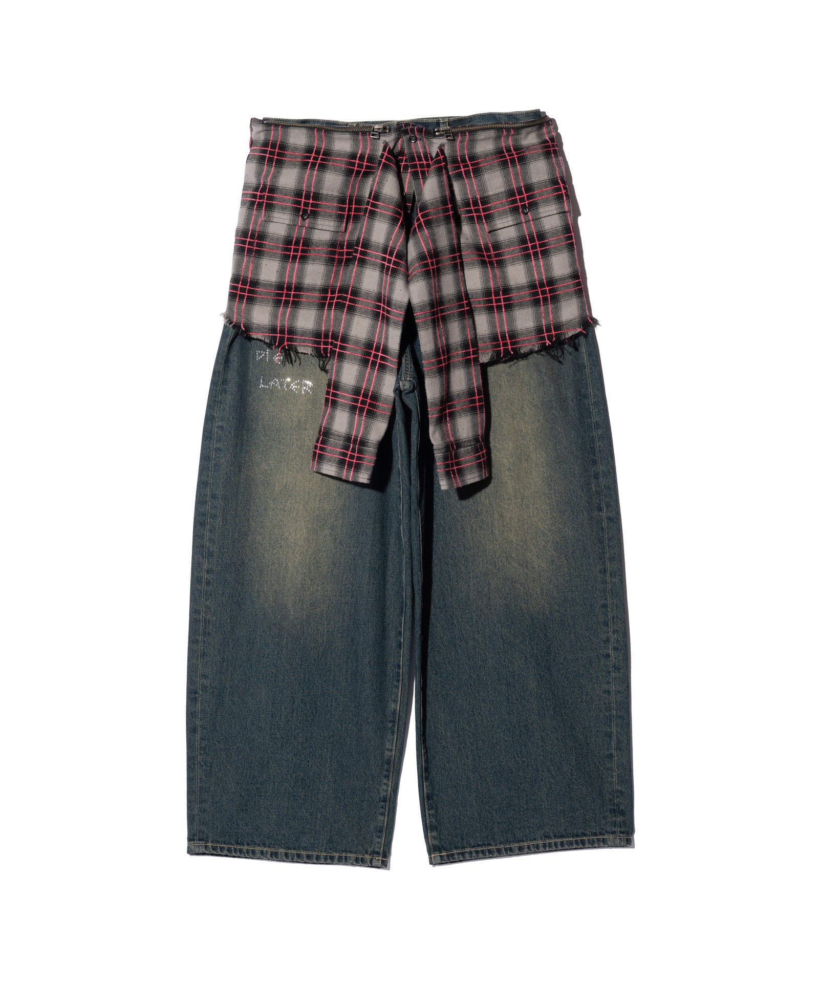GB0226/AC06 : Check Shirt Bag / チェックシャツバッグ | glamb