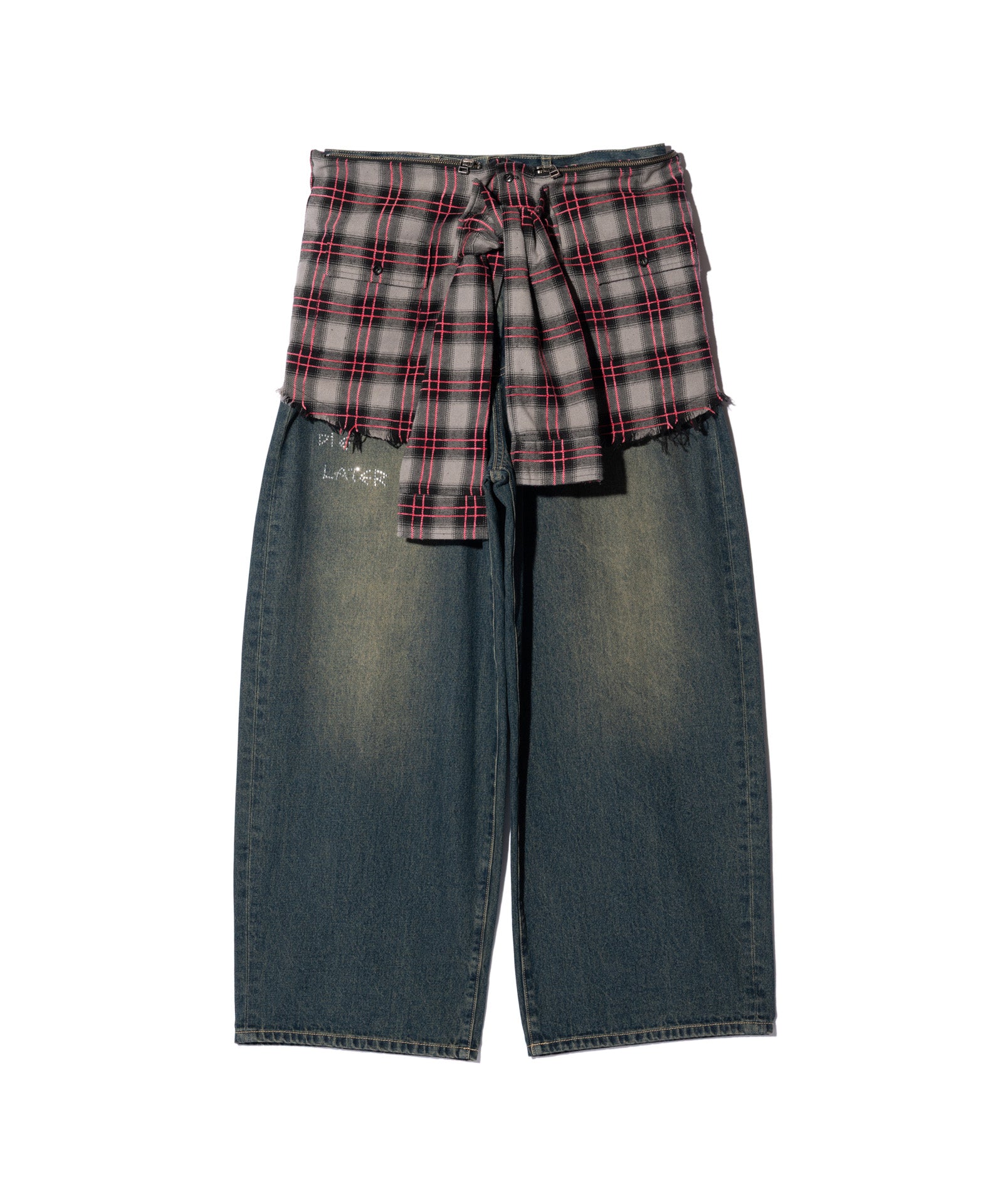 GB0226/AC06 : Check Shirt Bag / チェックシャツバッグ | glamb