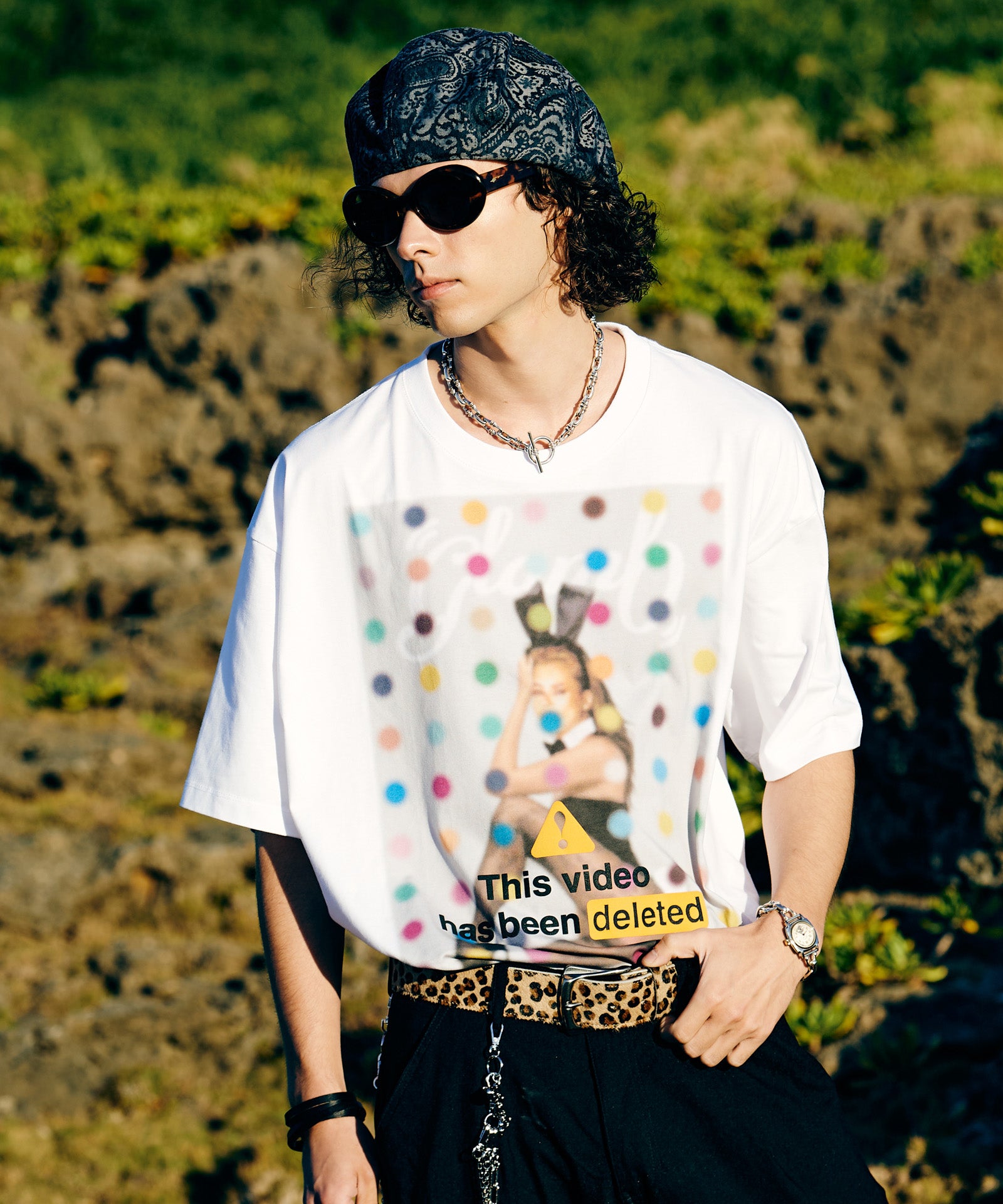 GB0226/AC08 : Hair Calf Belt / ヘアカーフベルト | glamb Online