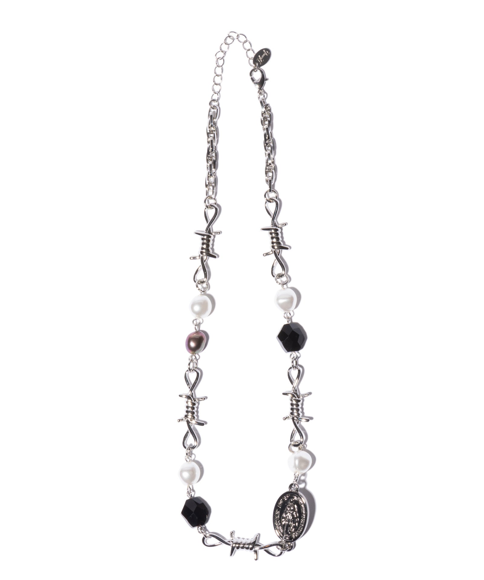 GB0226/AC16 : Anarchy Pearl Necklace / アナーキーパールネックレス
