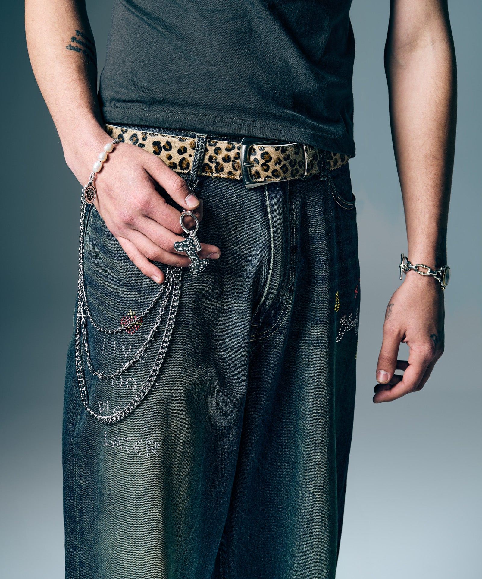 GB0226/AC17 : Triple Layer Wallet Chain / トリプルレイヤー