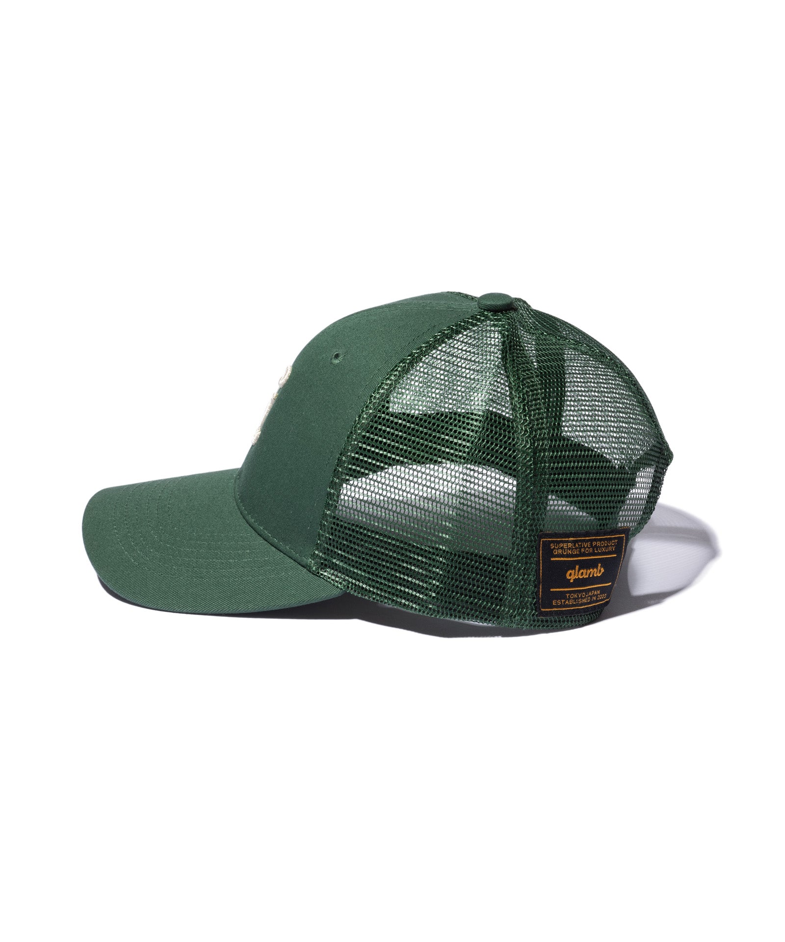 GB0226/CP02 : Mesh Initial Cap / Mesh initial cap | glamb Online