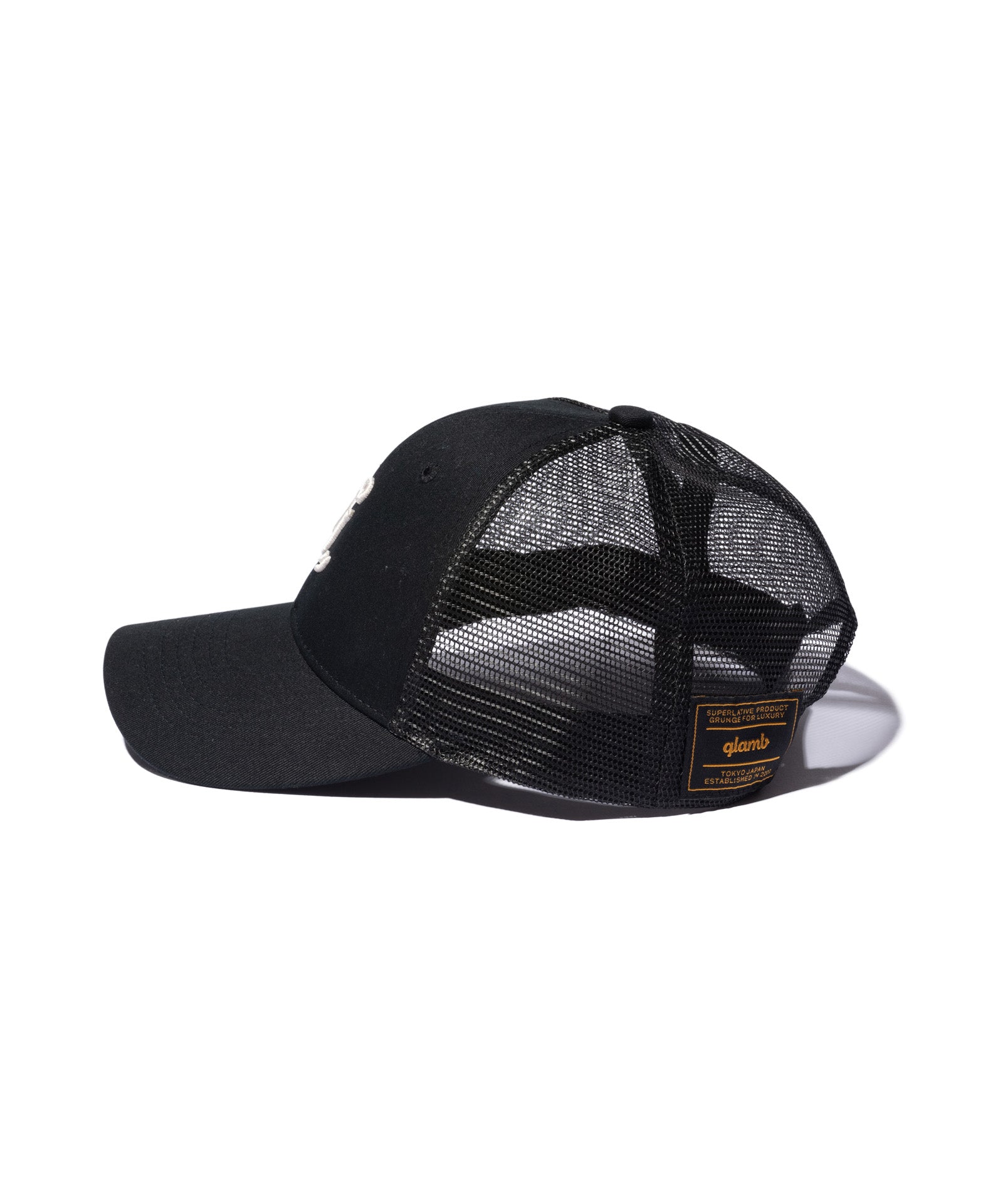 GB0226/CP02 : Mesh Initial Cap / メッシュイニシャルキャップ