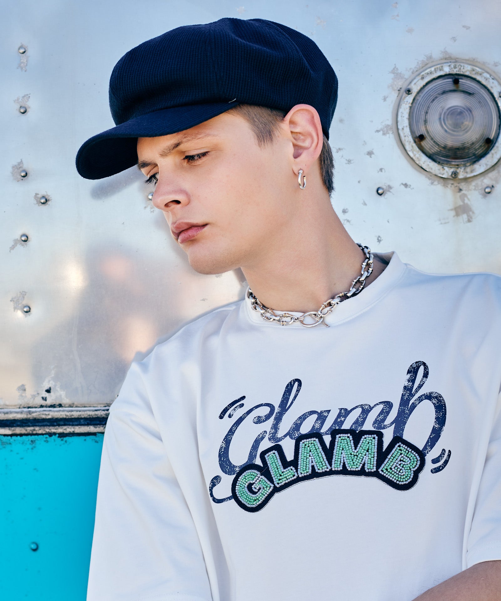 GB0226/CP04 : Deformed Casquette / デフォームキャスケット | glamb