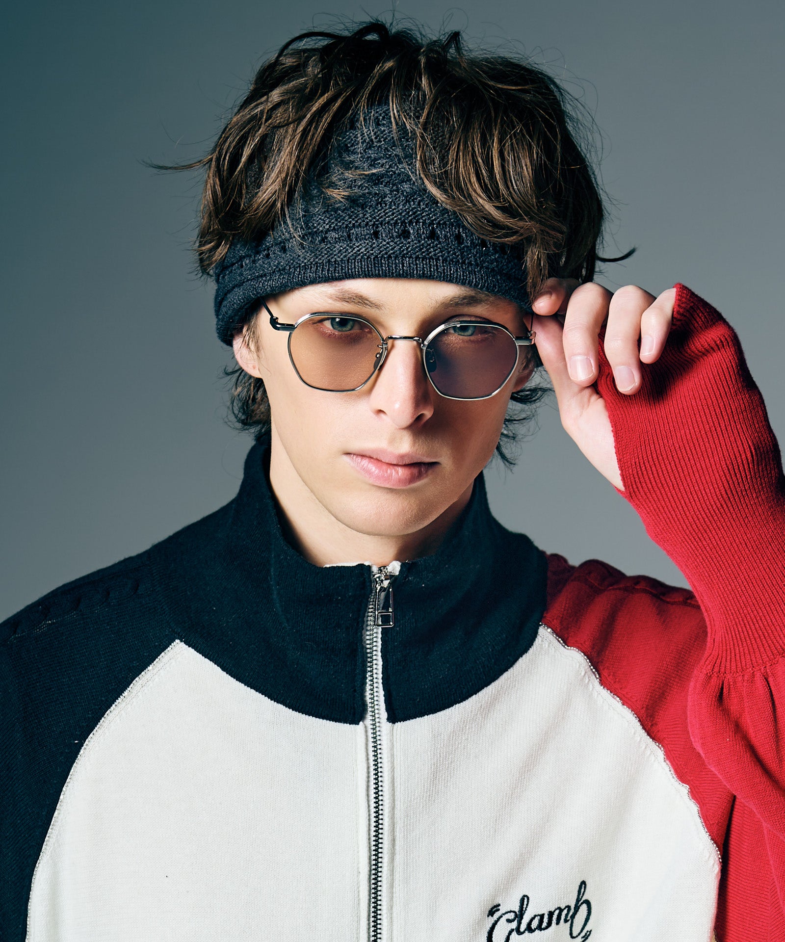 【新品未使用】 kinema knit hair band 【ブラウン】 GB0226/CP05 : Knit Hair Band / ニットヘアバンド | glamb Online