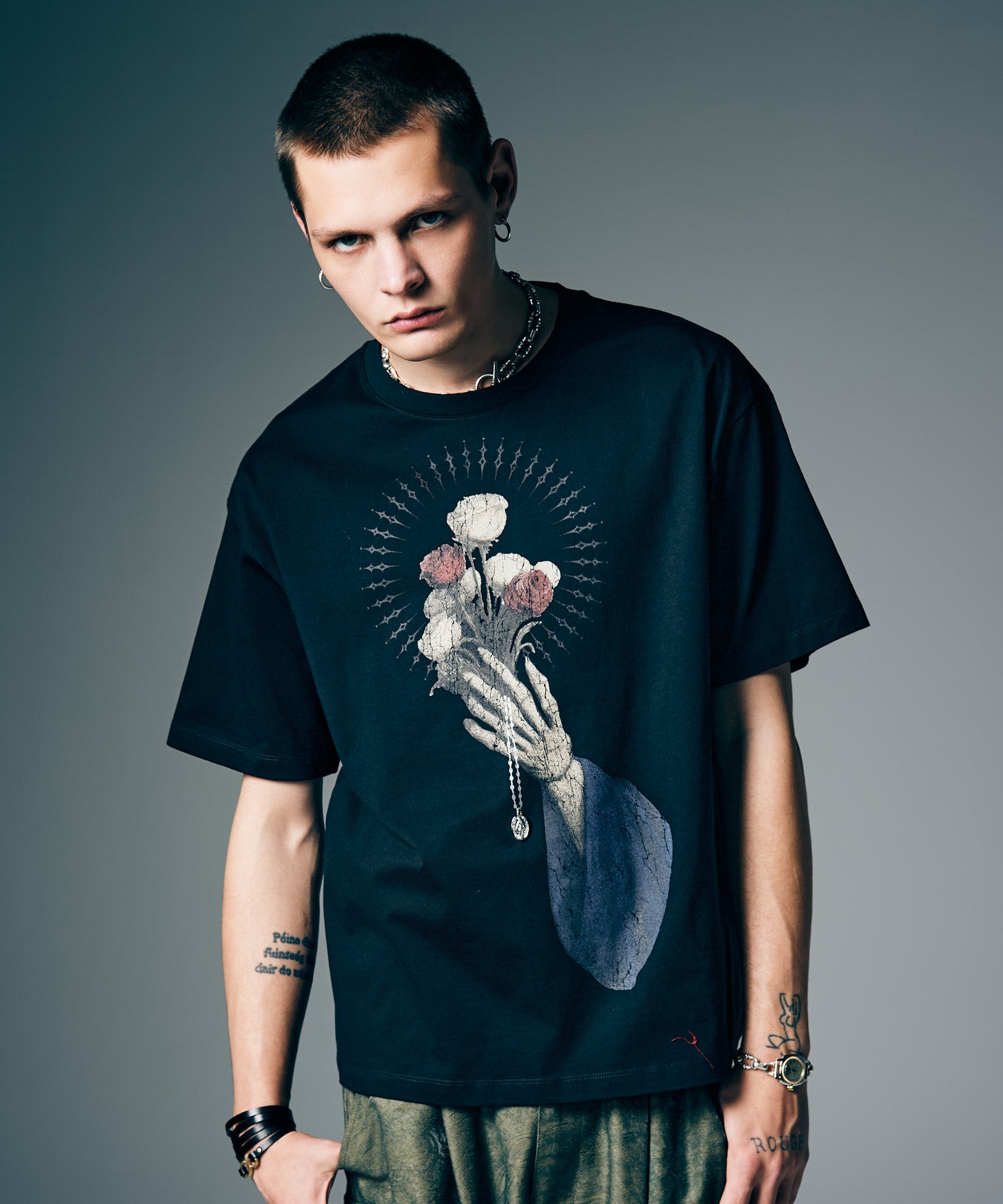 GB0226/CS02 : Prayer Charm T-Shirt / プレイヤーチャームTシャツ