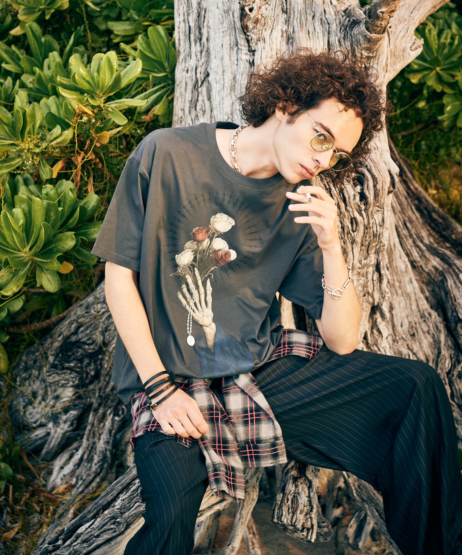 GB0226/CS02 : Prayer Charm T-Shirt / プレイヤーチャームTシャツ