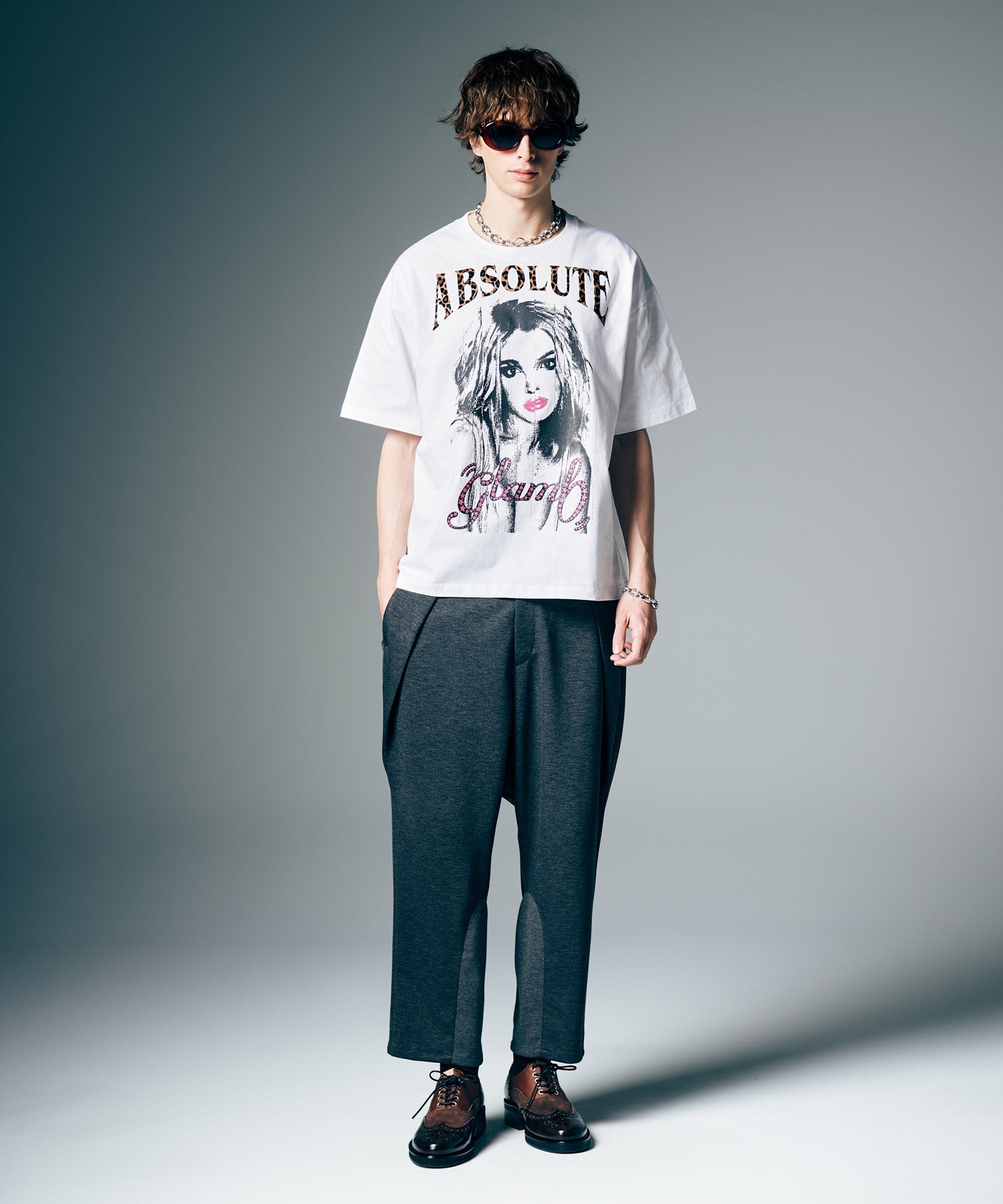 GB0226/CS11 : Velour Road T-Shirt / ベロアロードTシャツ | glamb
