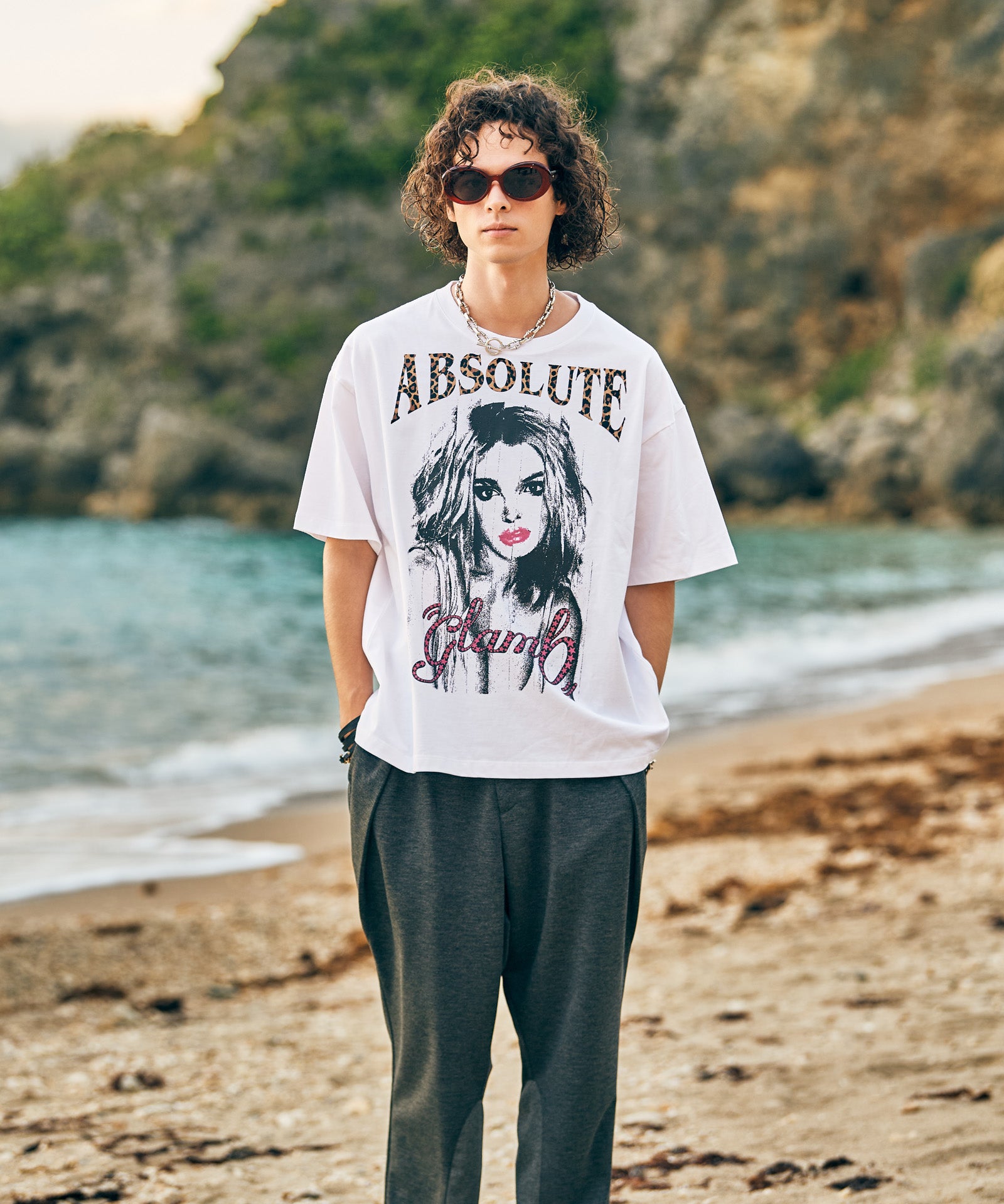 GB0226/CS09 : Skull Heart T-Shirt / スカルハートTシャツ | glamb