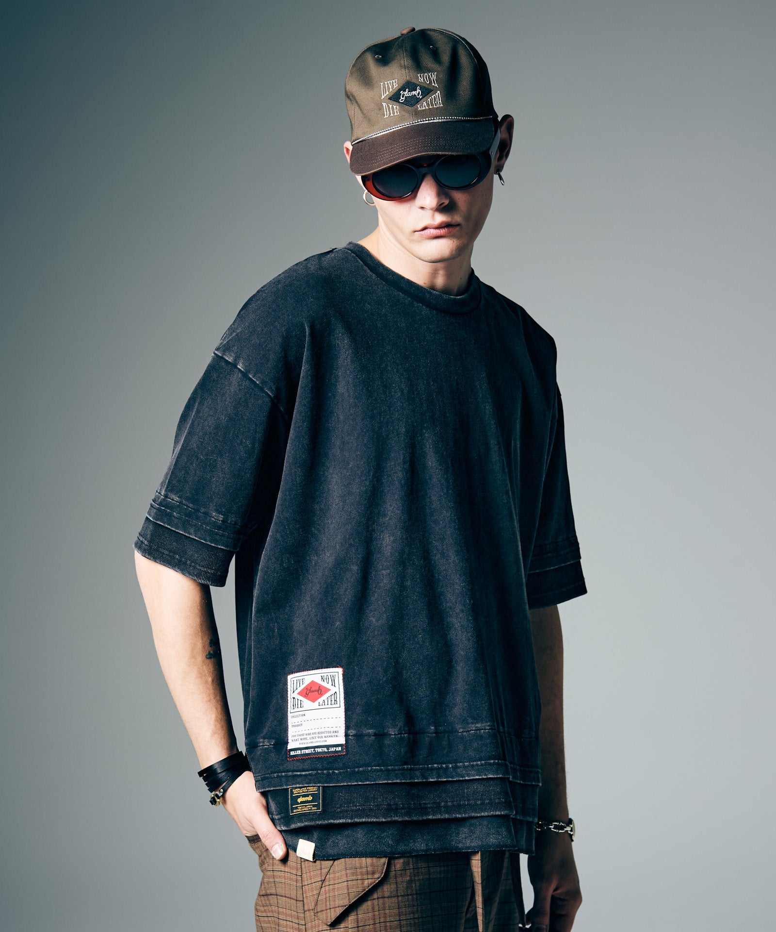 GB0226/CS07 : Tri Layered Cutsew / トライレイヤードカットソー