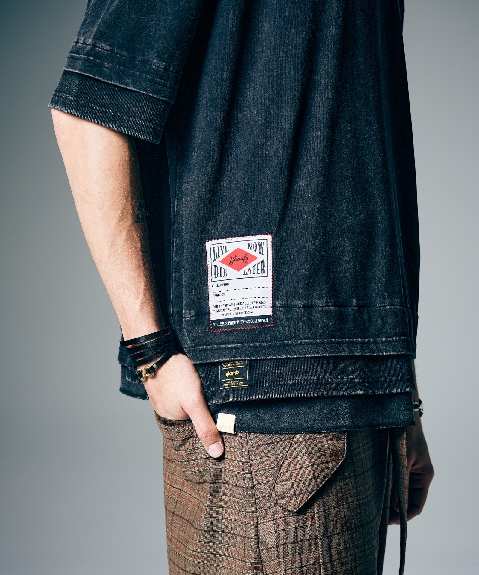 H:187 / C:92 / W:74 / H:91 着用サイズ:L