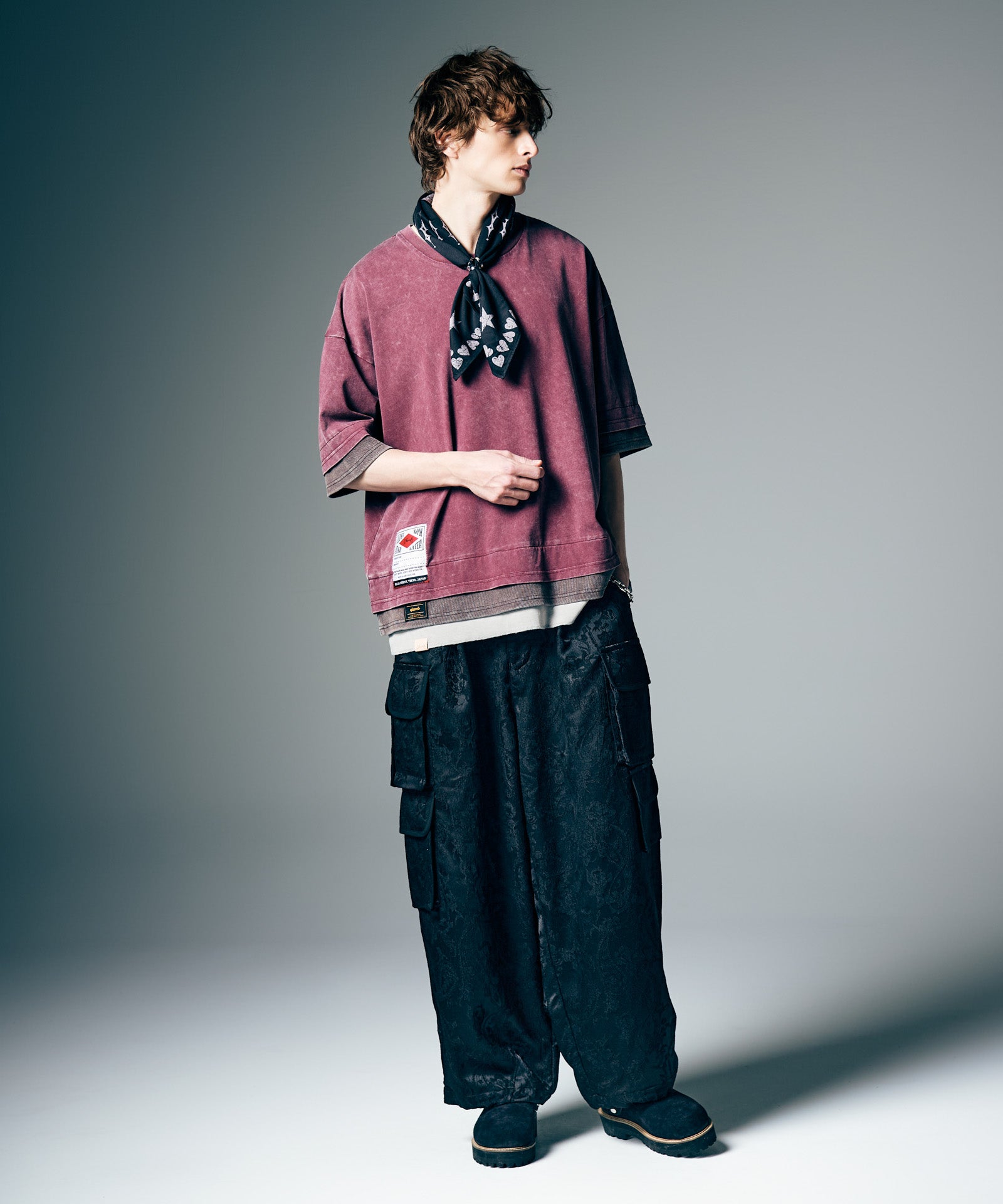 GB0226/CS07 : Tri Layered Cutsew / トライレイヤードカットソー