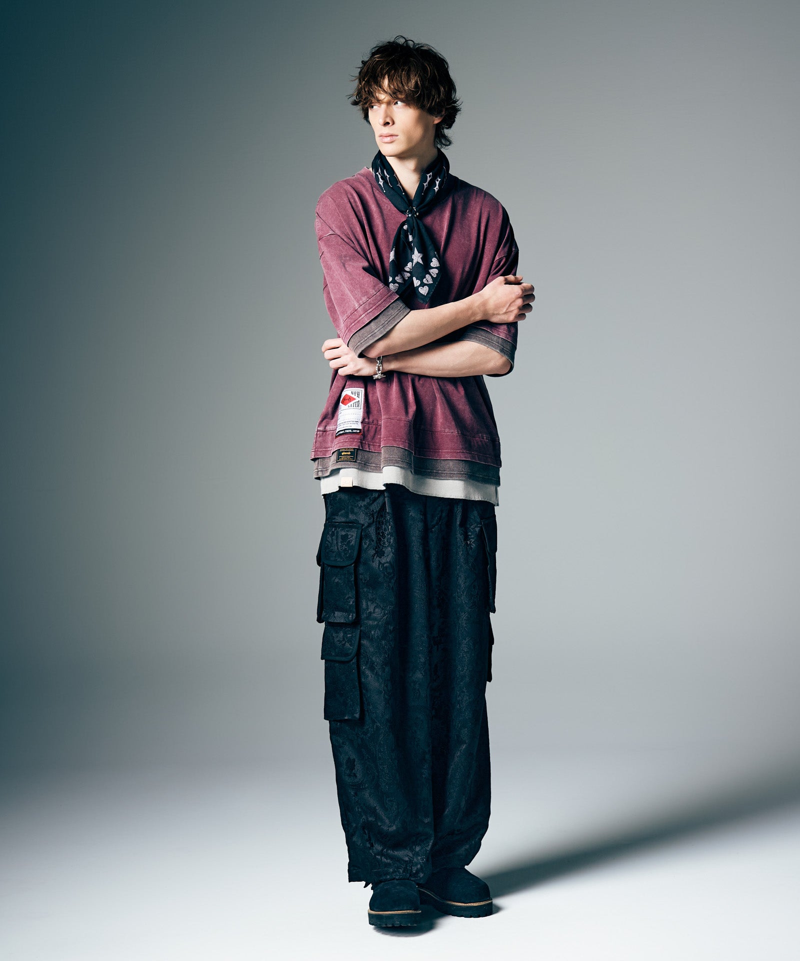 H:186 / C:89 / W:71 / H:92 着用サイズ:L