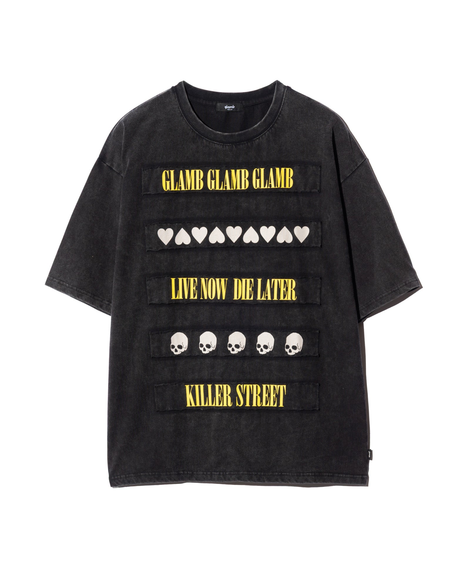 GB0226/CS09 : Skull Heart T-Shirt / スカルハートTシャツ – glamb