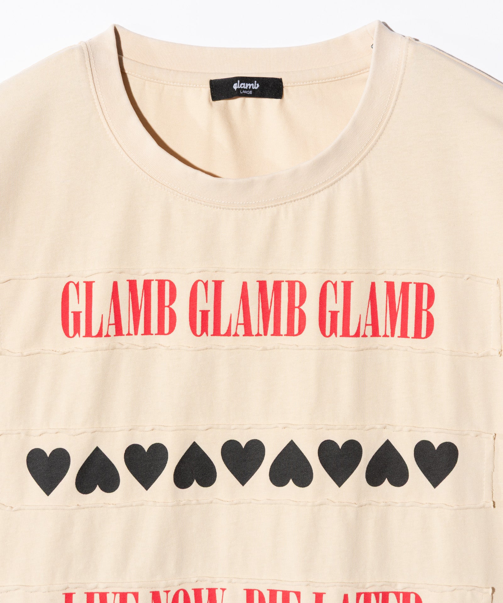 GB0226/CS09 : Skull Heart T-Shirt / スカルハートTシャツ | glamb