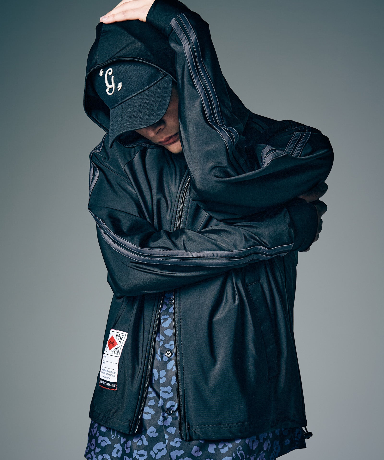 GB0226/CS10 : Rash Guard Hood Jersey / ラッシュガードフード