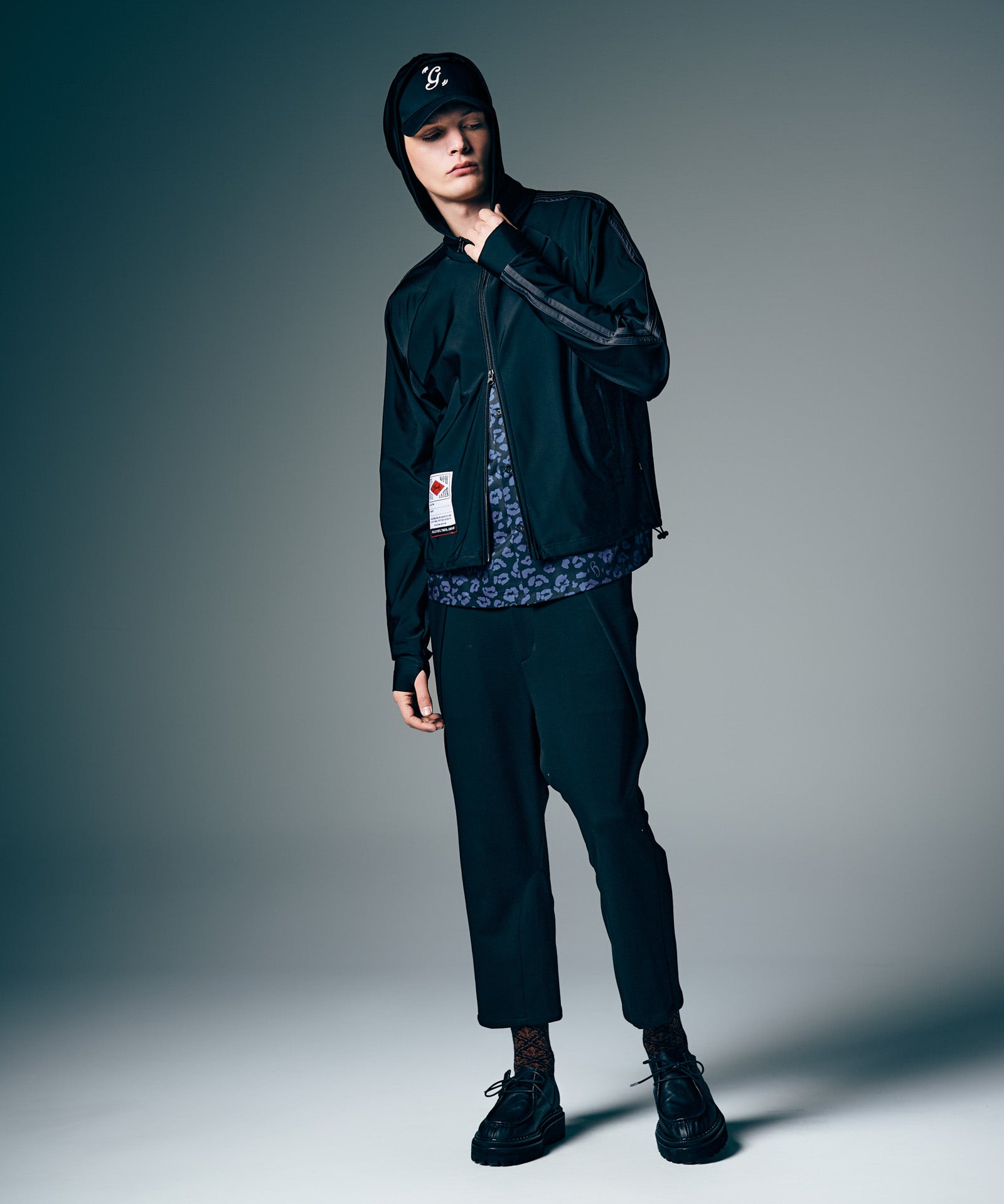 GB0226/CS10 : Rash Guard Hood Jersey / ラッシュガードフード