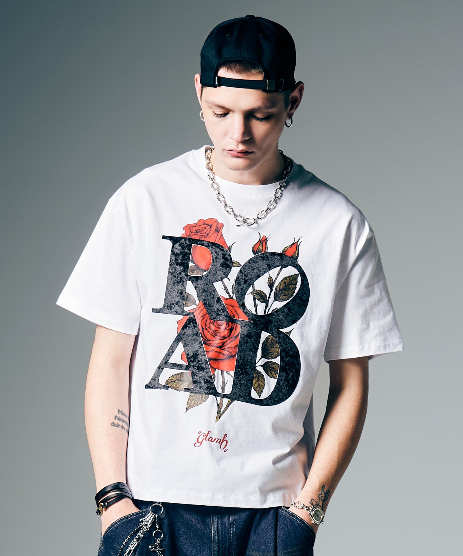 GB0226/CS11 : Velour Road T-Shirt / ベロアロードTシャツ | glamb