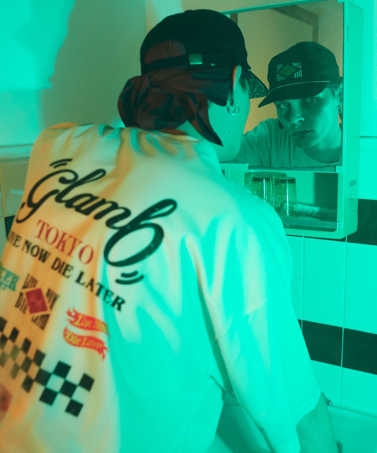 Good Luck Mesh T-Shirt / グッドラックメッシュTシャツ