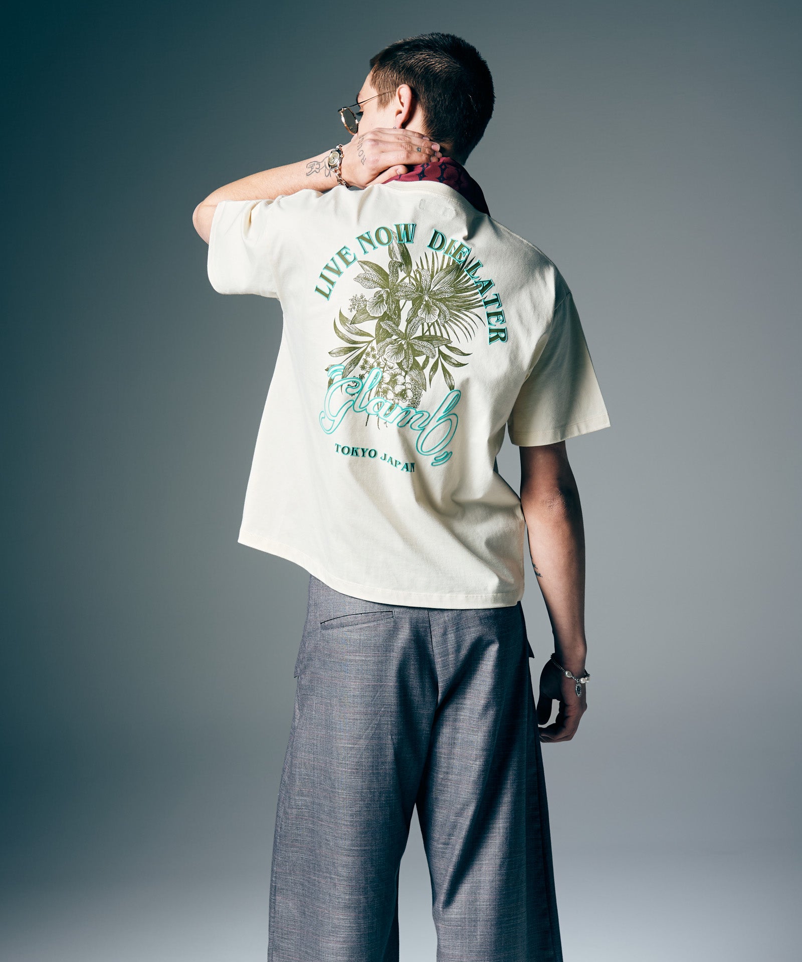 GB0226/CS17 : Spin Logo Surf T-Shirt / Spin Logo Surf T-shirt