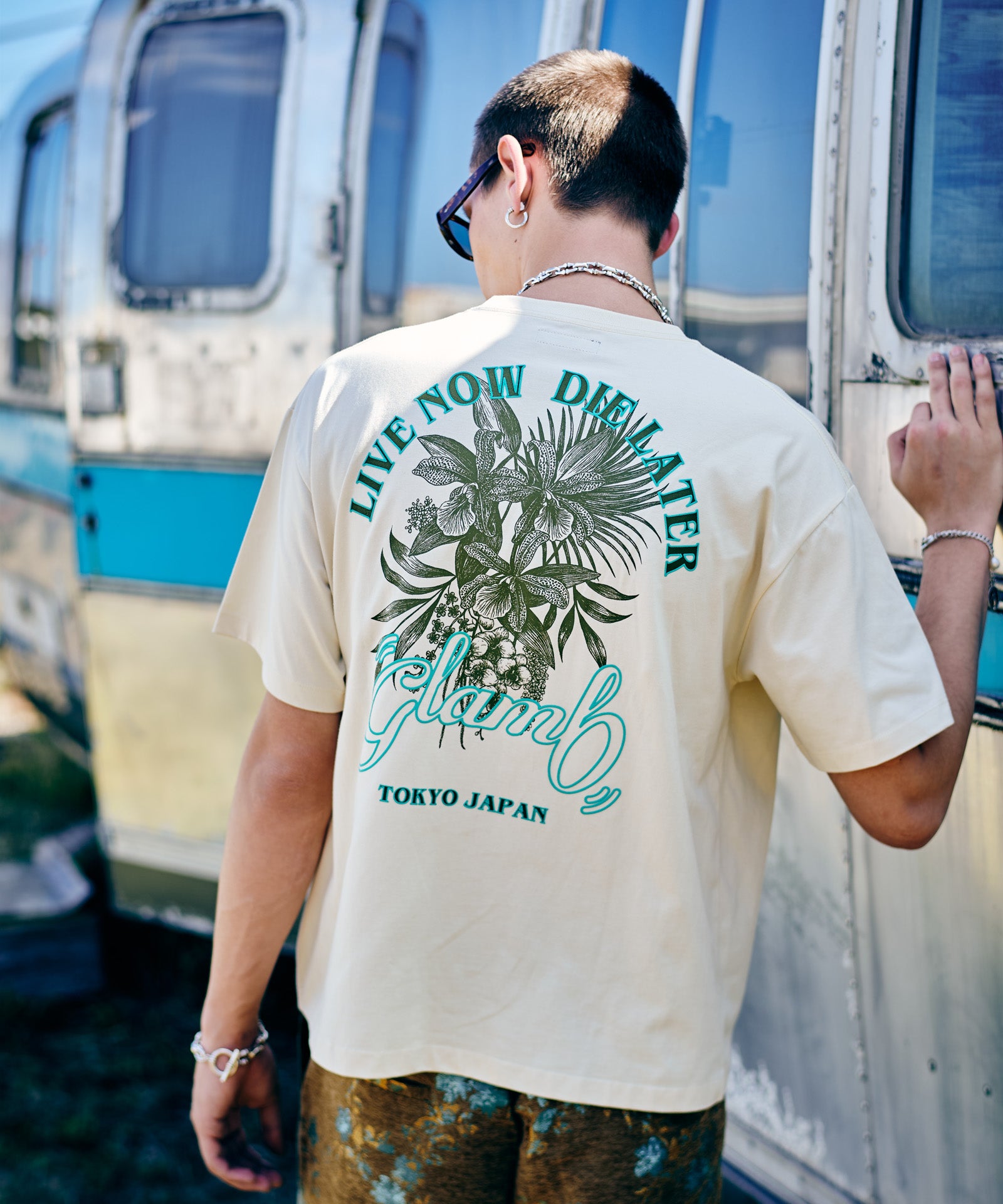 Tシャツ(半袖/袖なし) GB17SP / NS04 : Back print CS GB0226/CS17 : Spin Logo Surf T-Shirt / Spin Logo Surf T-shirt