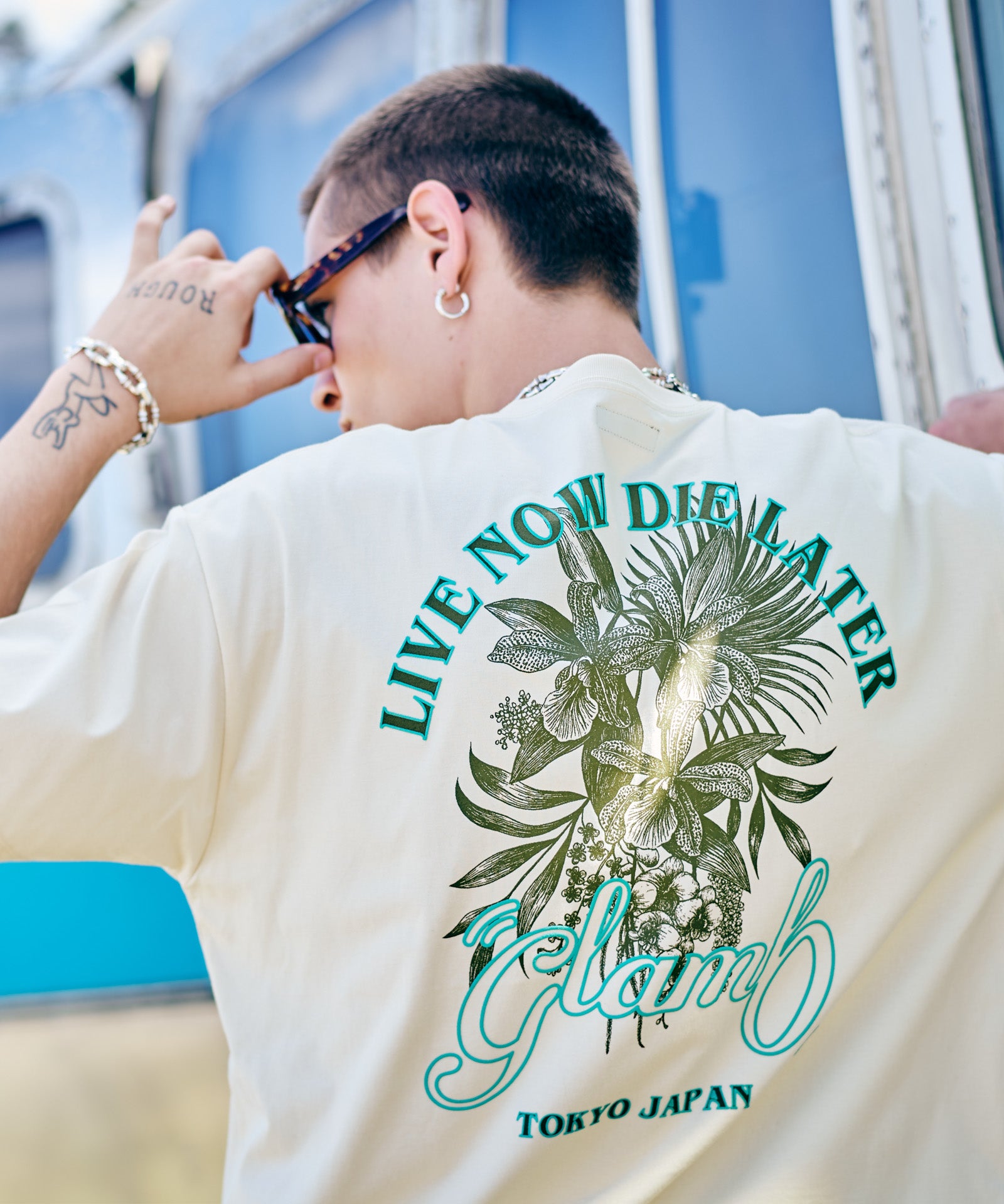 Spin Logo Surf T-Shirt / スピンロゴサーフTシャツ