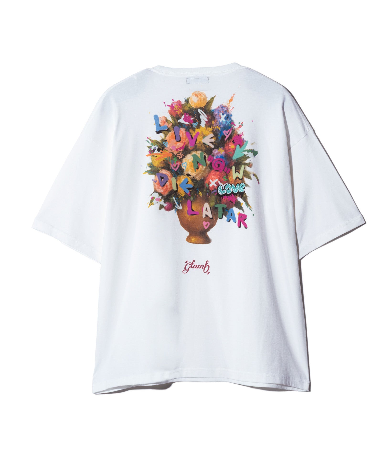 GB0226/CS19 : Flower Graffiti T-Shirt / フラワーグラフィティT