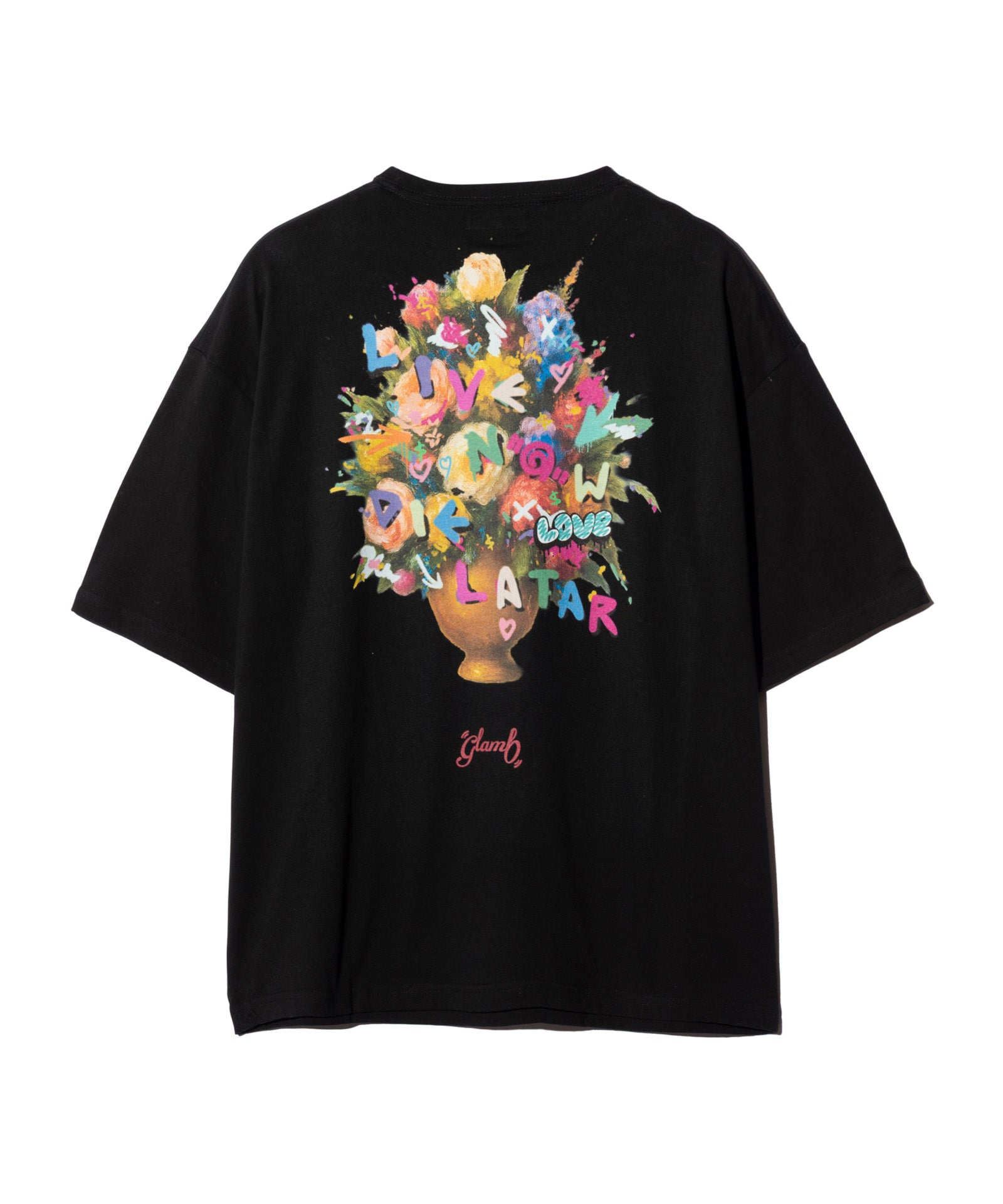 GB0226/CS19 : Flower Graffiti T-Shirt / フラワーグラフィティT
