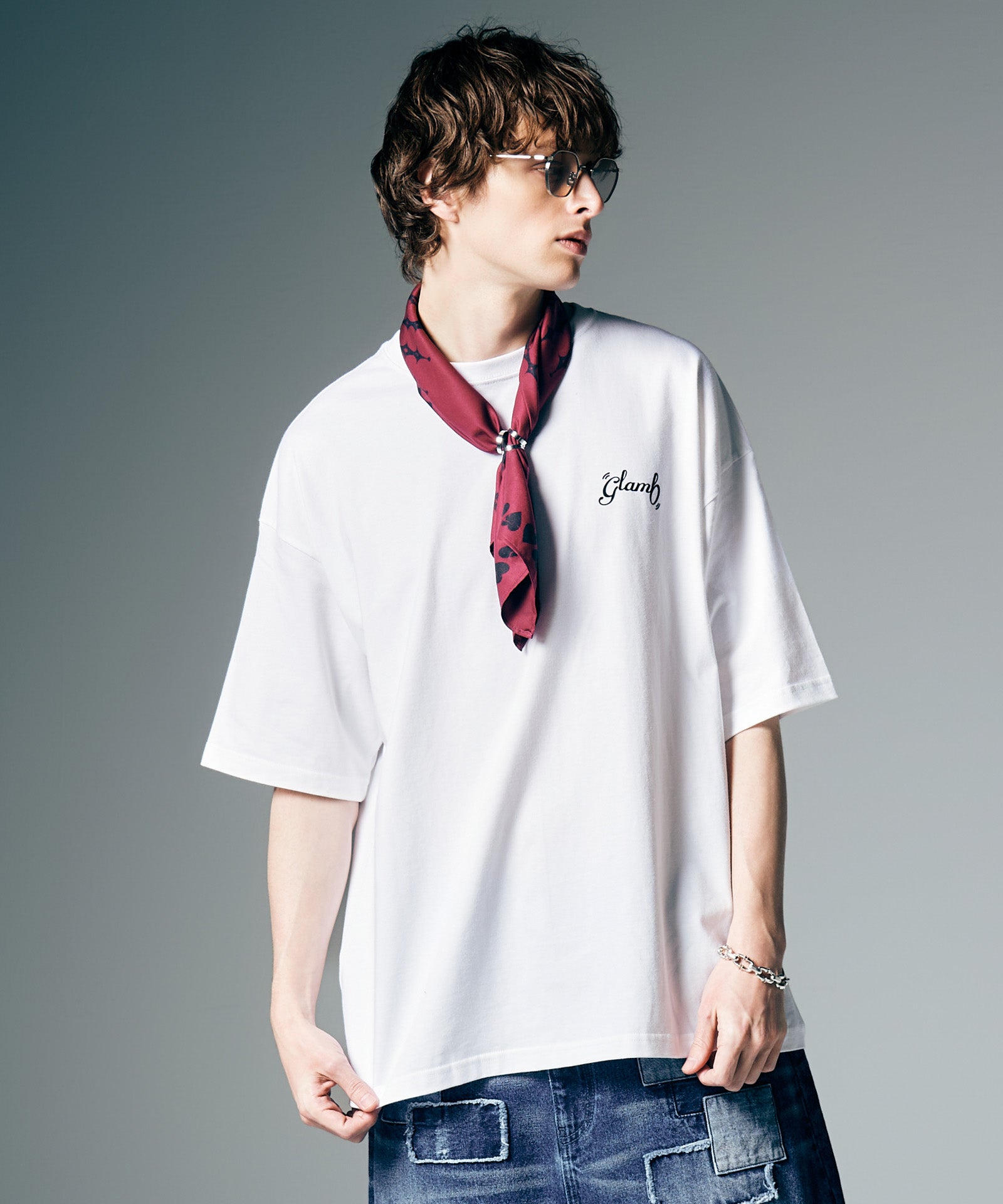 GB0226/CS19 : Flower Graffiti T-Shirt / フラワーグラフィティT