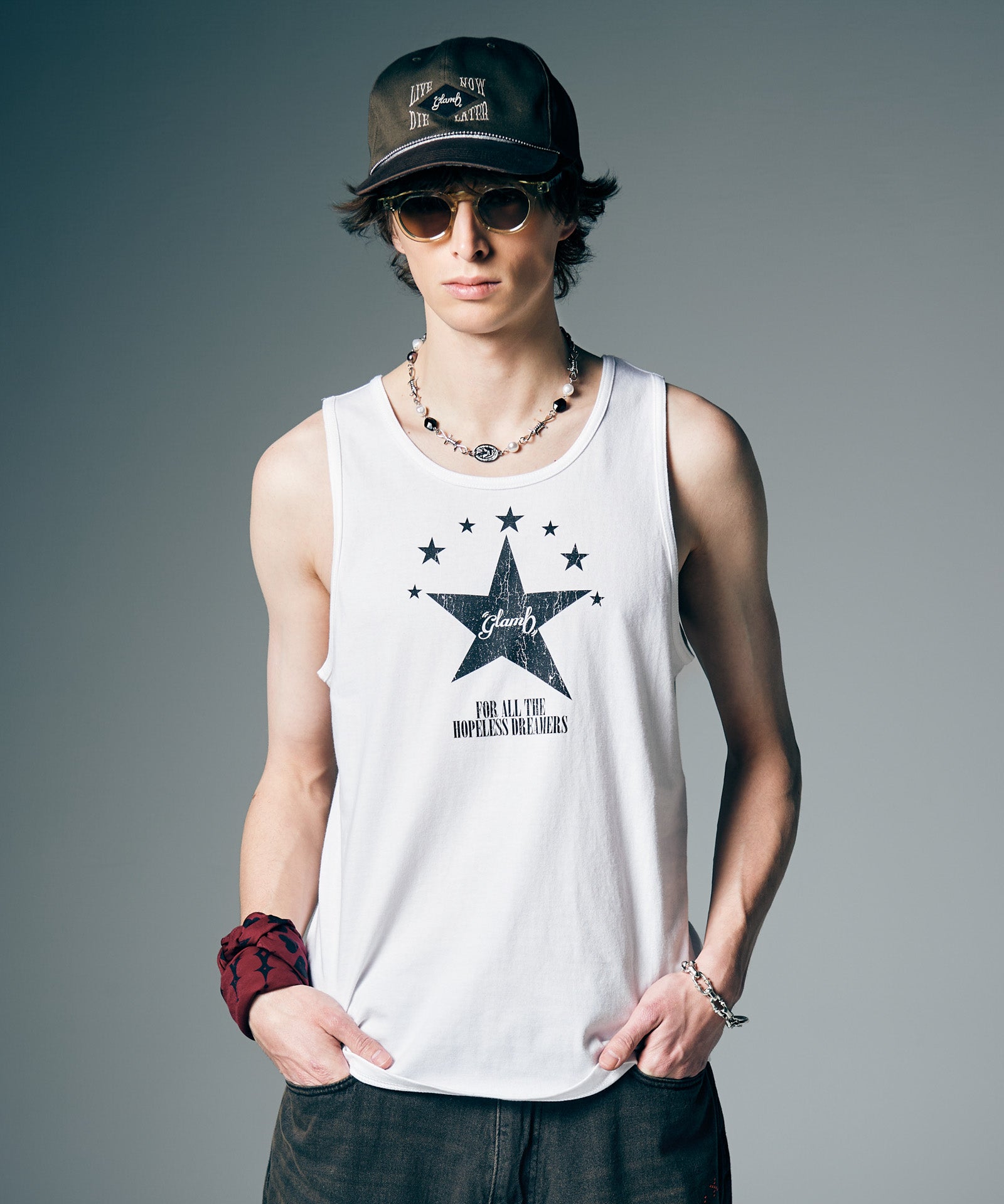 GB0226/CS20 : Star Tank Top / スタータンクトップ | glamb Online